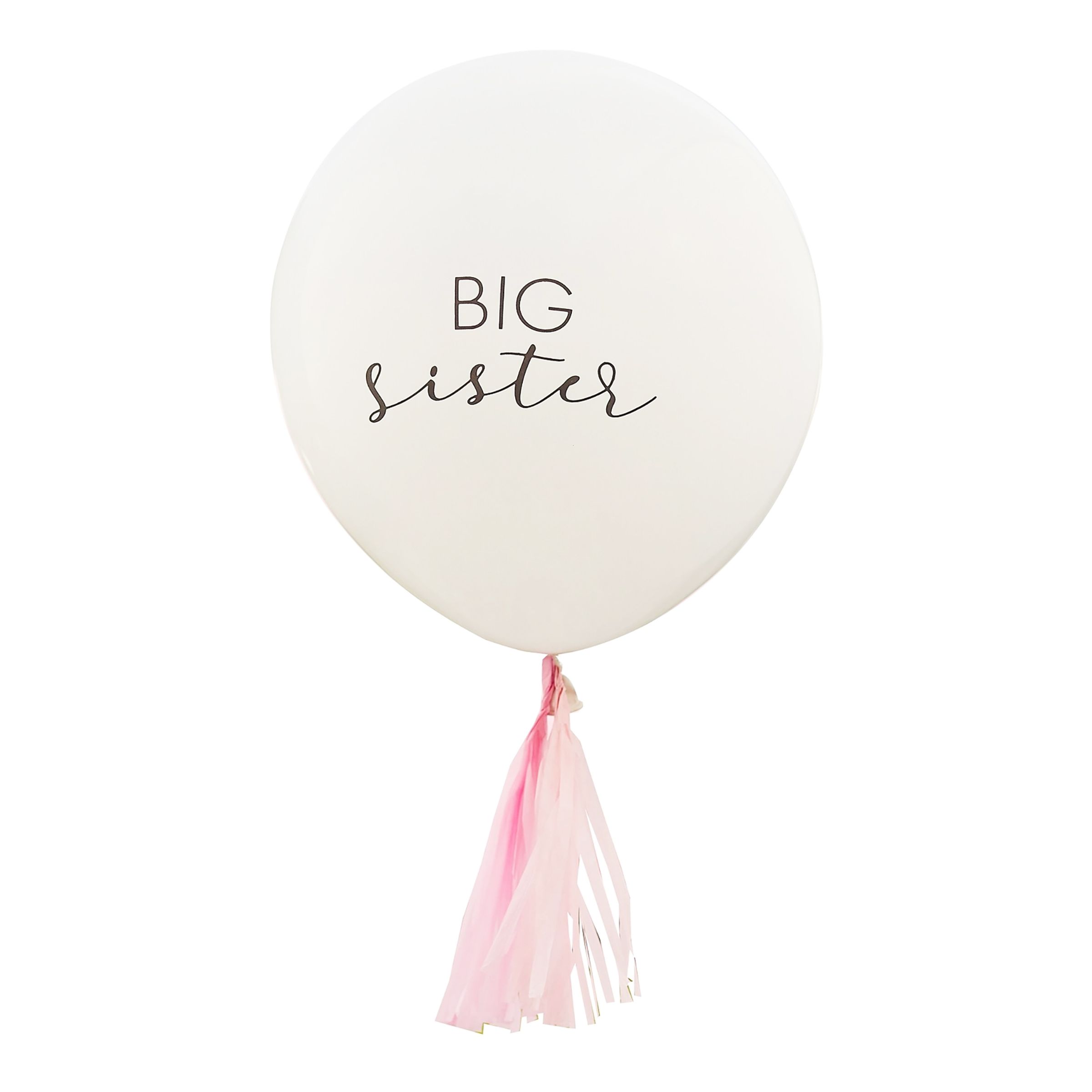 Läs mer om Ballong Big Sister med Tofs