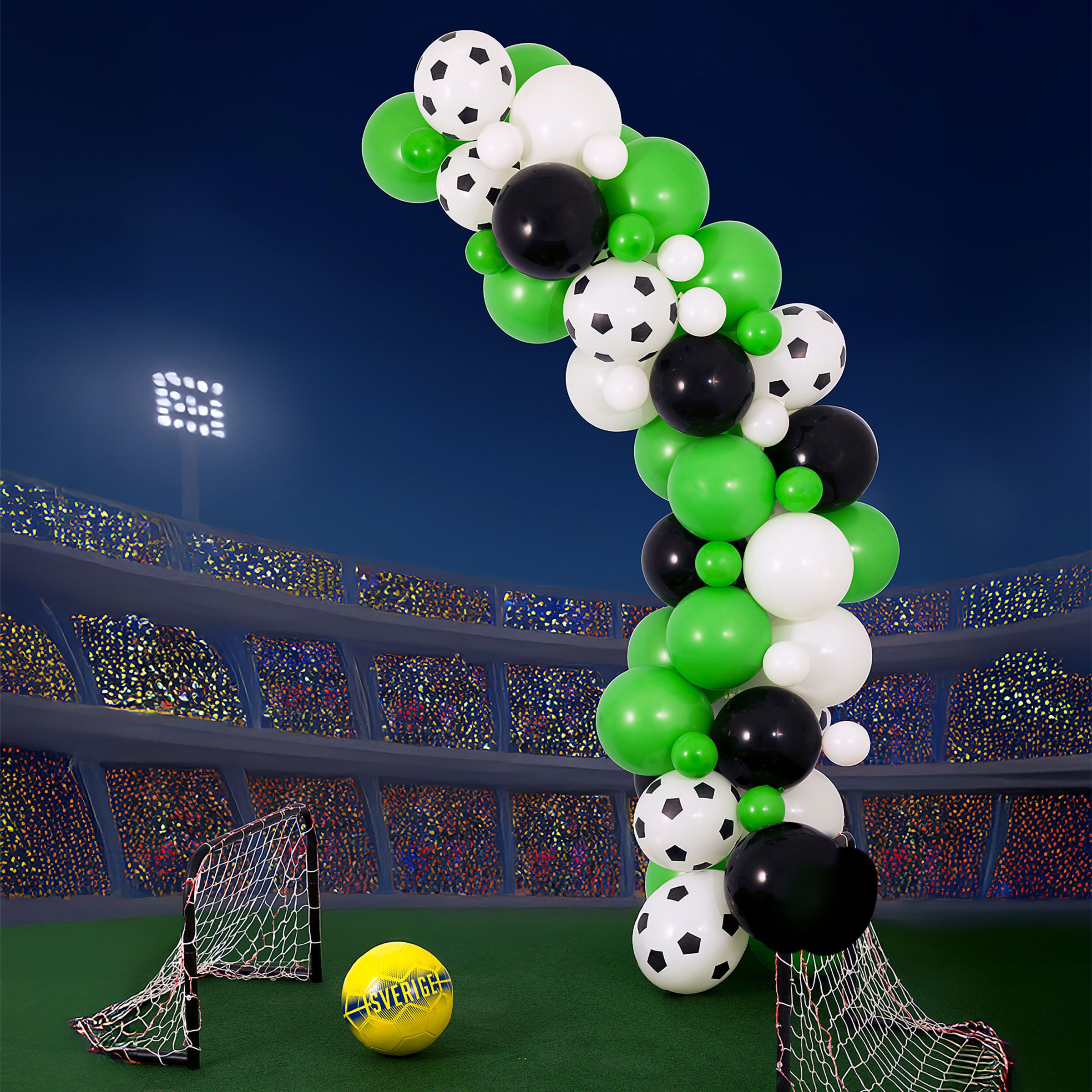 Ballongbåge Fotboll | Hem - Festartiklar - Ballonger - Latexballonger | Pryloteket