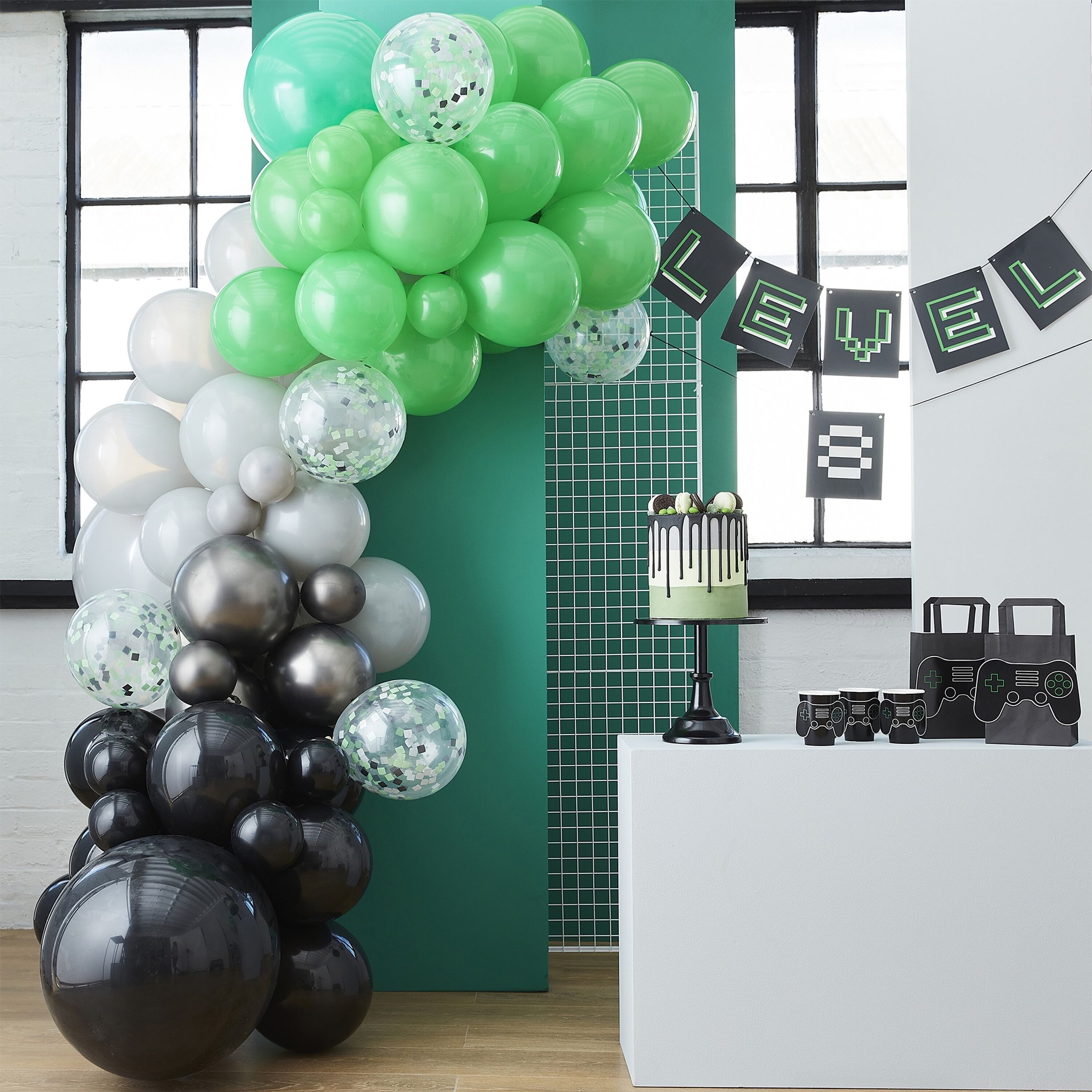 Ballonbue Game On Grøn/Grå/Sort