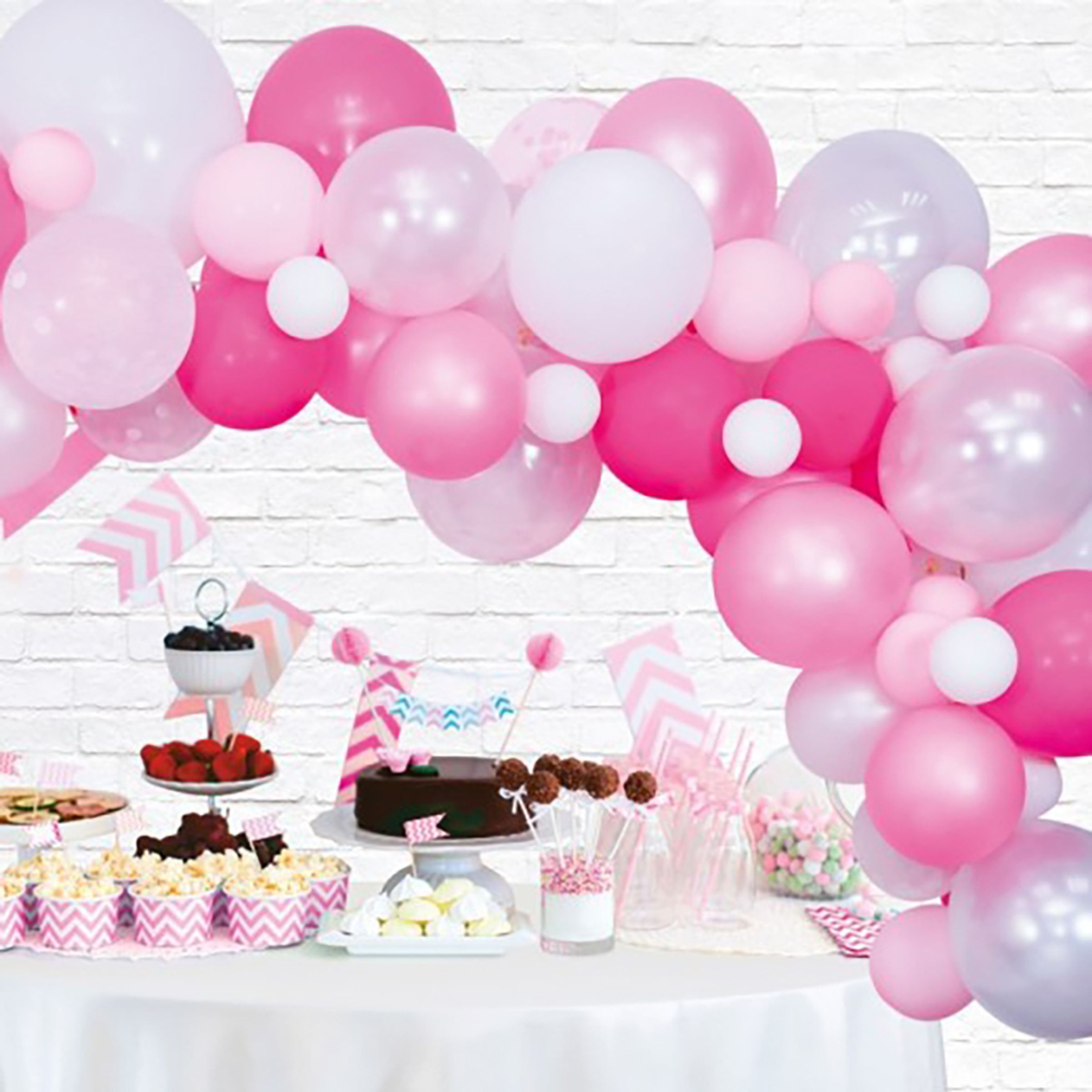 Läs mer om Ballongbåge Pink Party