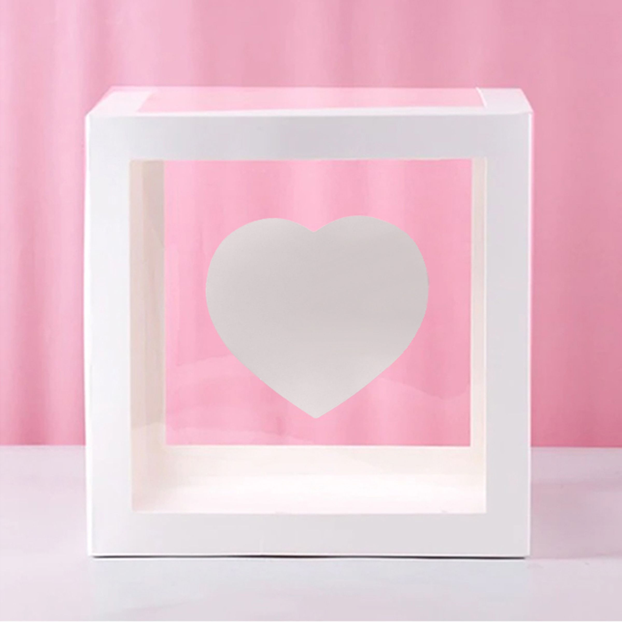 Ballongbox med Bokstav - Symbol Hjärta
