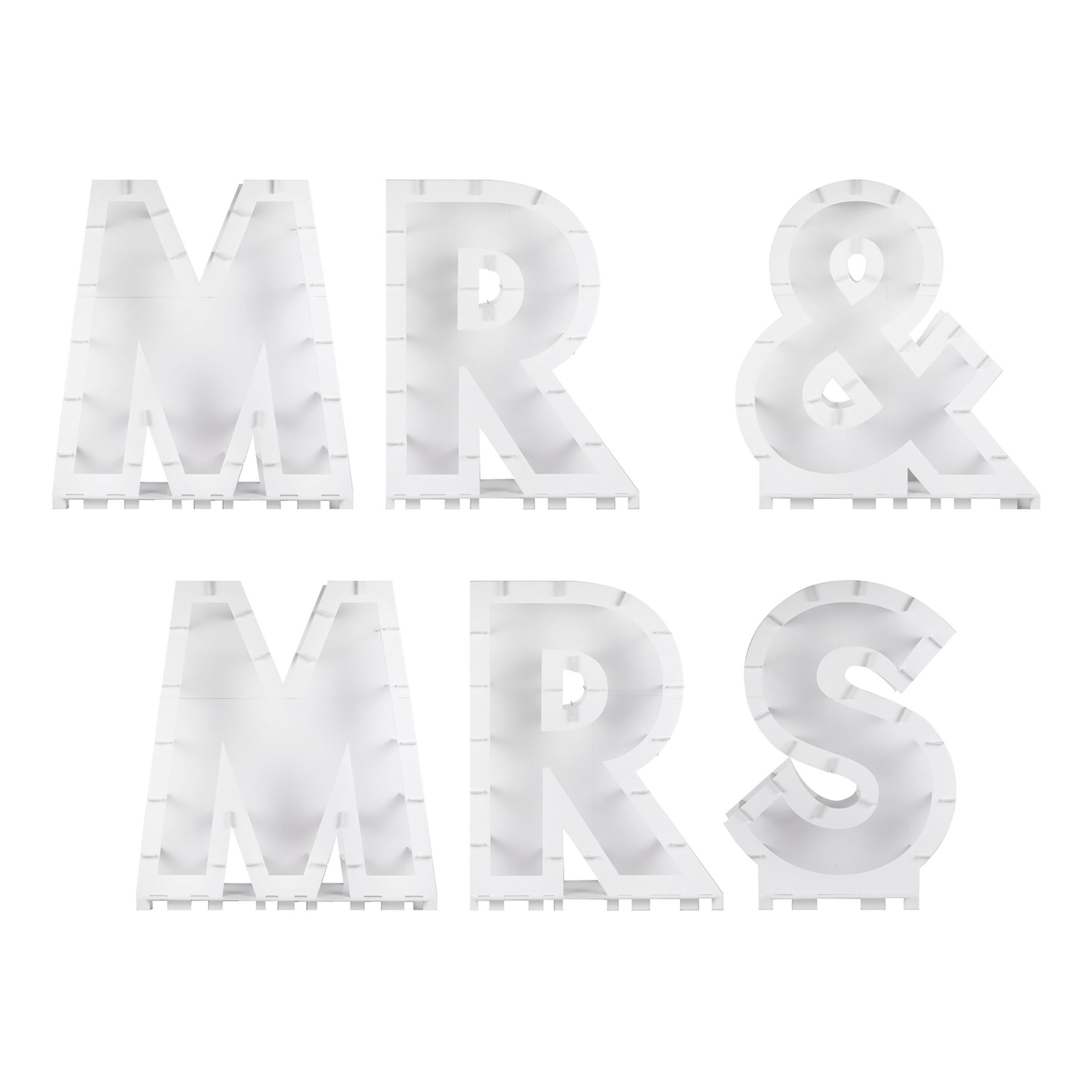 Ballongbox Mr & Mrs Vit