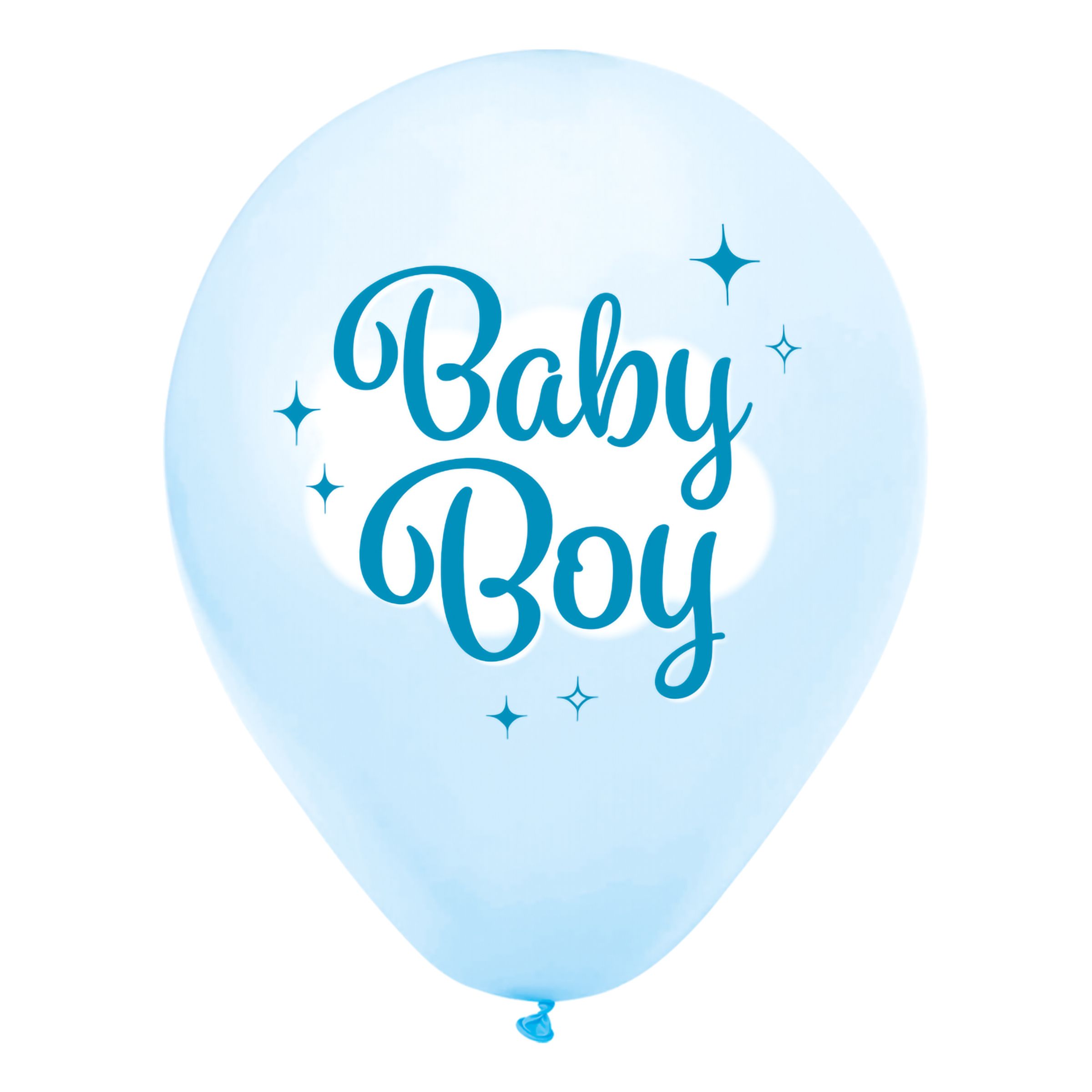 Ballonger Baby Boy - 8-pack | Hem - Festartiklar - Ballonger - Latexballonger | Maskeradspecialisten