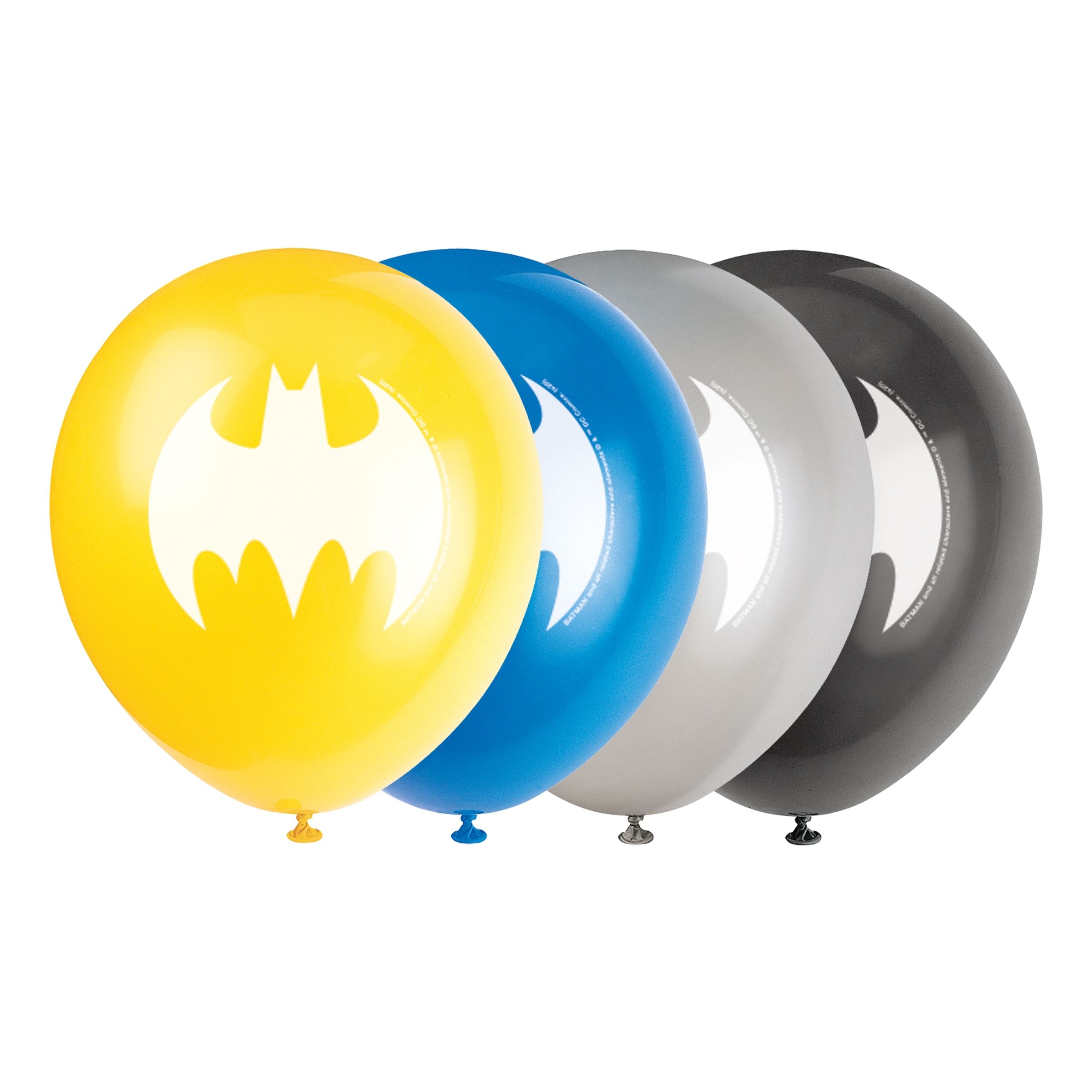 Läs mer om Ballonger Batman - 8-pack