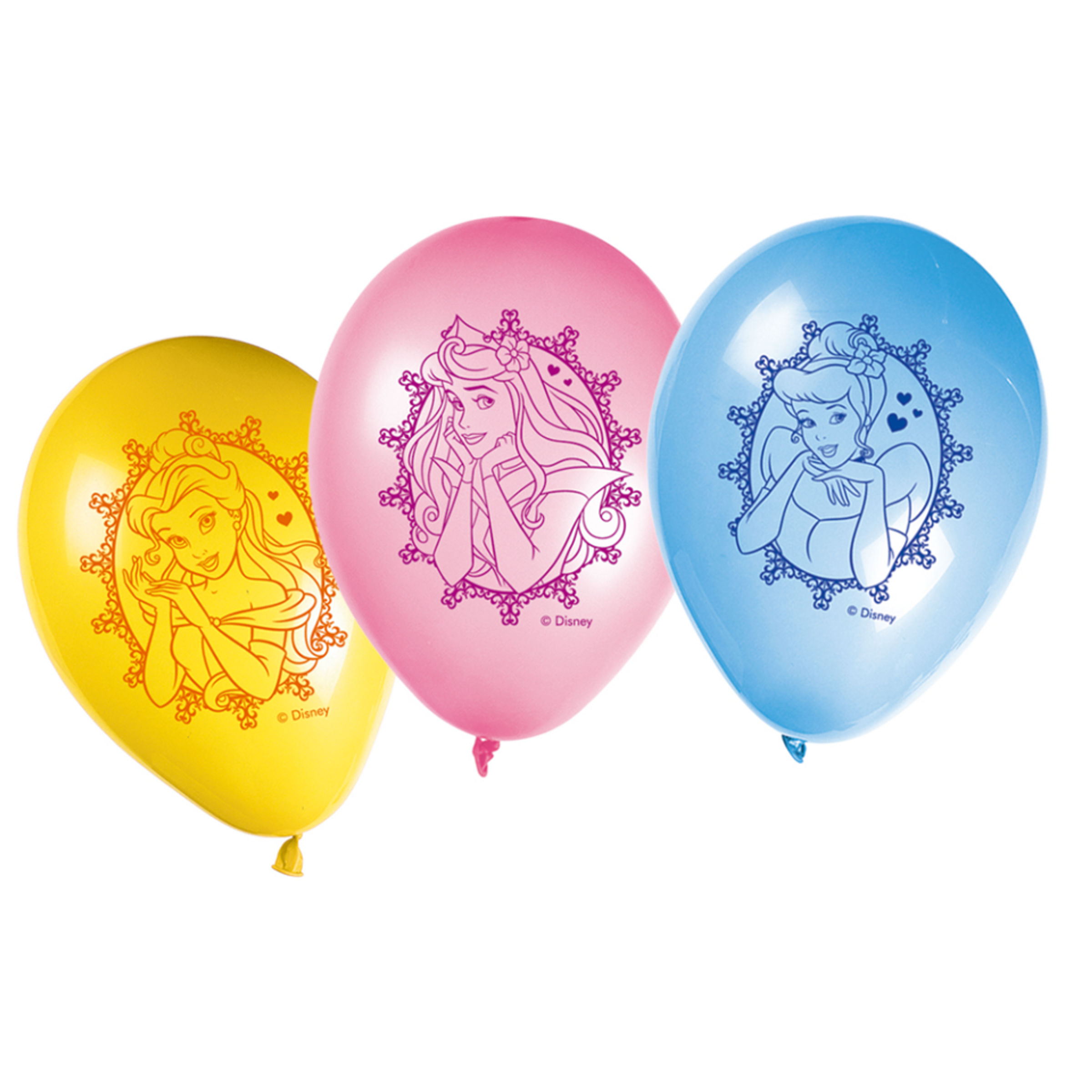 Läs mer om Ballonger Disney Prinsessor 2 - 8-pack