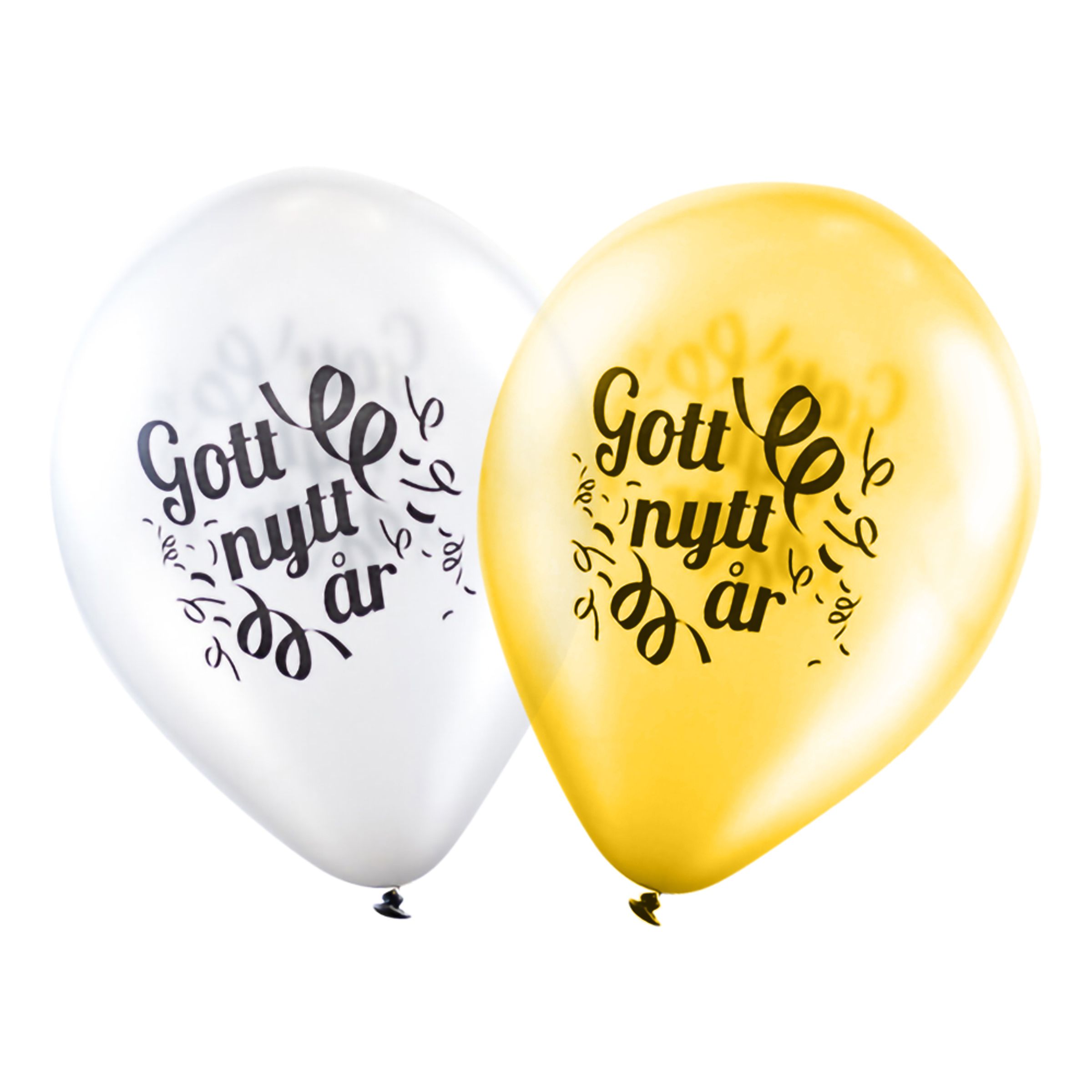 Ballonger Gott Nytt År! - 50-pack