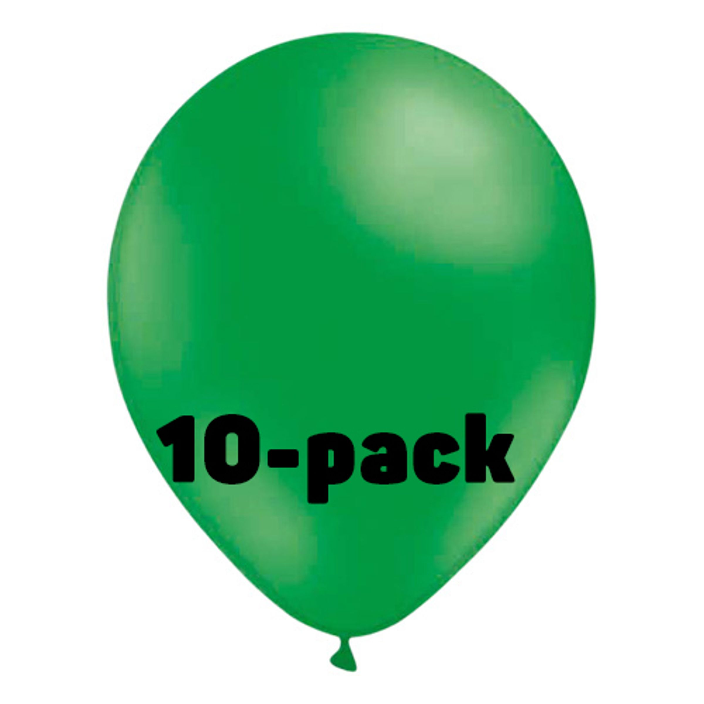Ballonger Gröna - 10-pack