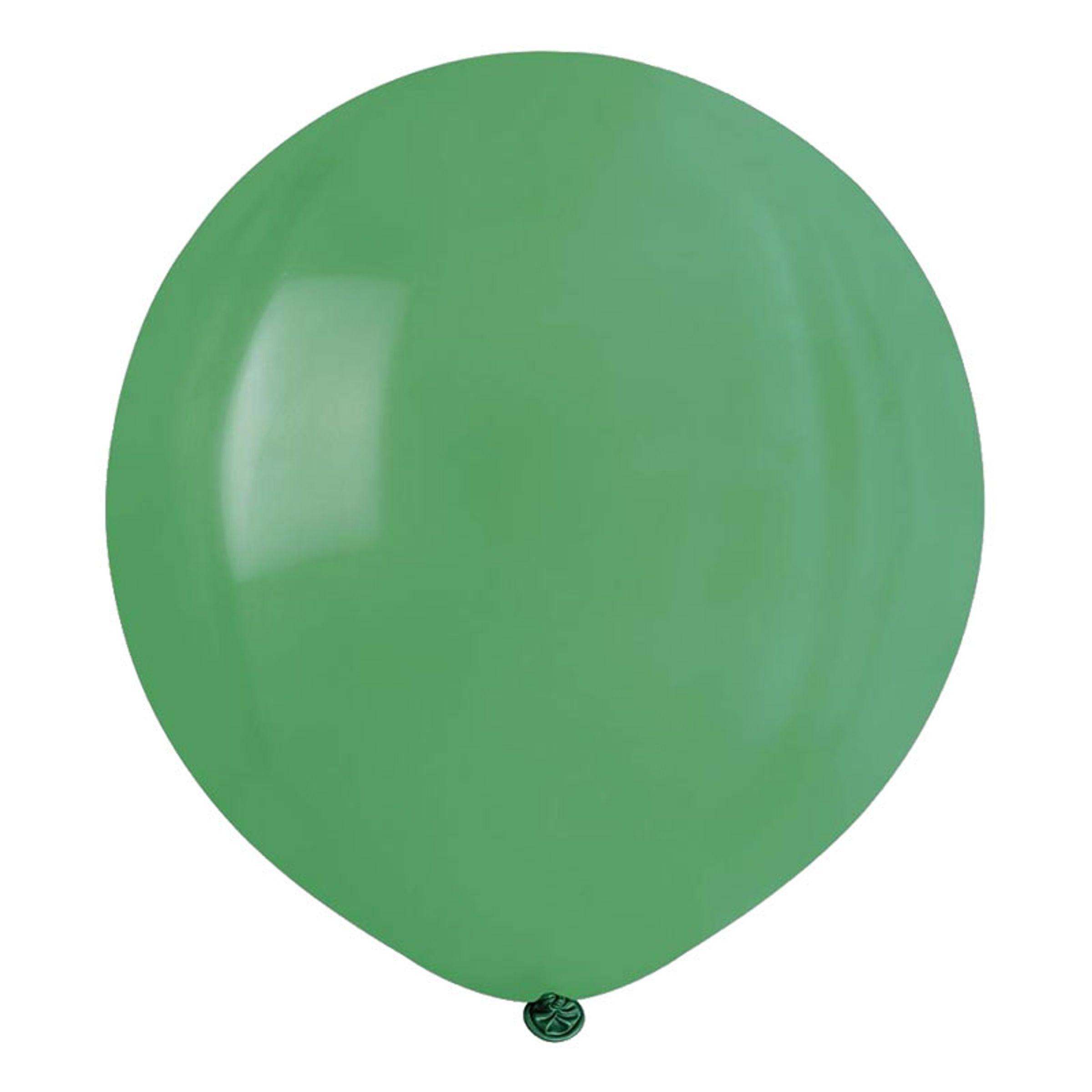 Läs mer om Ballonger Gröna Runda Stora - 50-pack