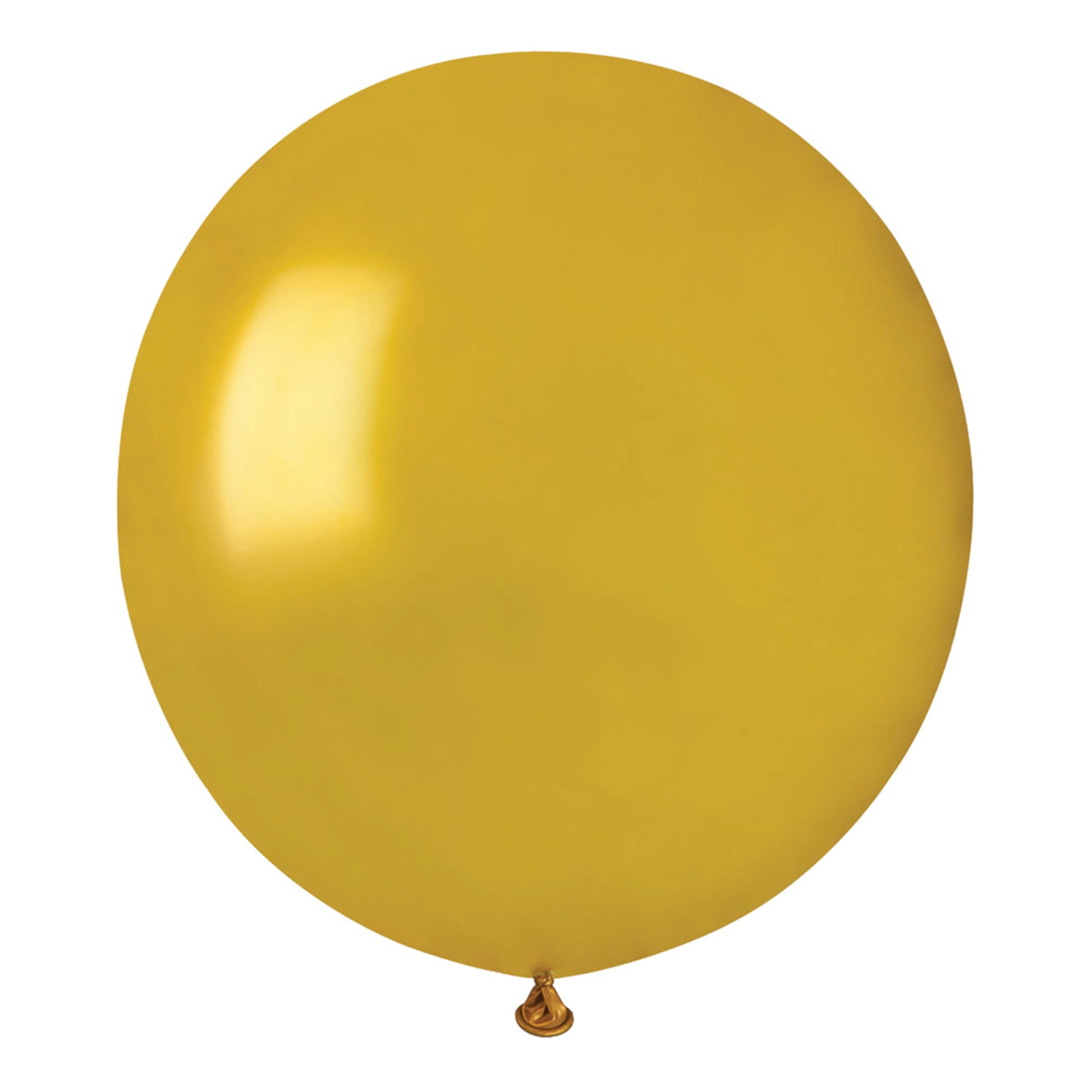 Läs mer om Ballonger Guld Runda Stora - 10-pack