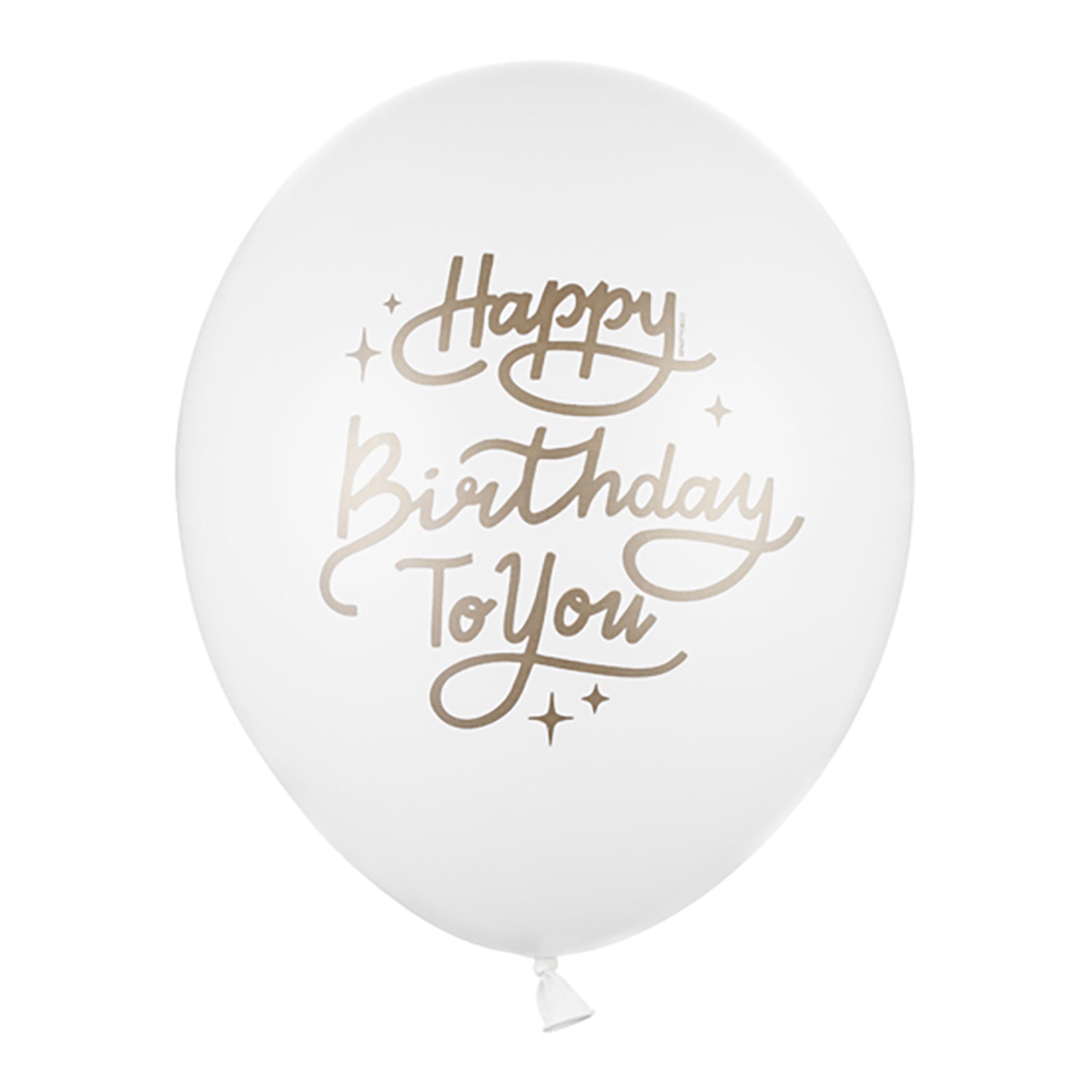 Läs mer om Ballonger Happy Birthday To You - 50-pack