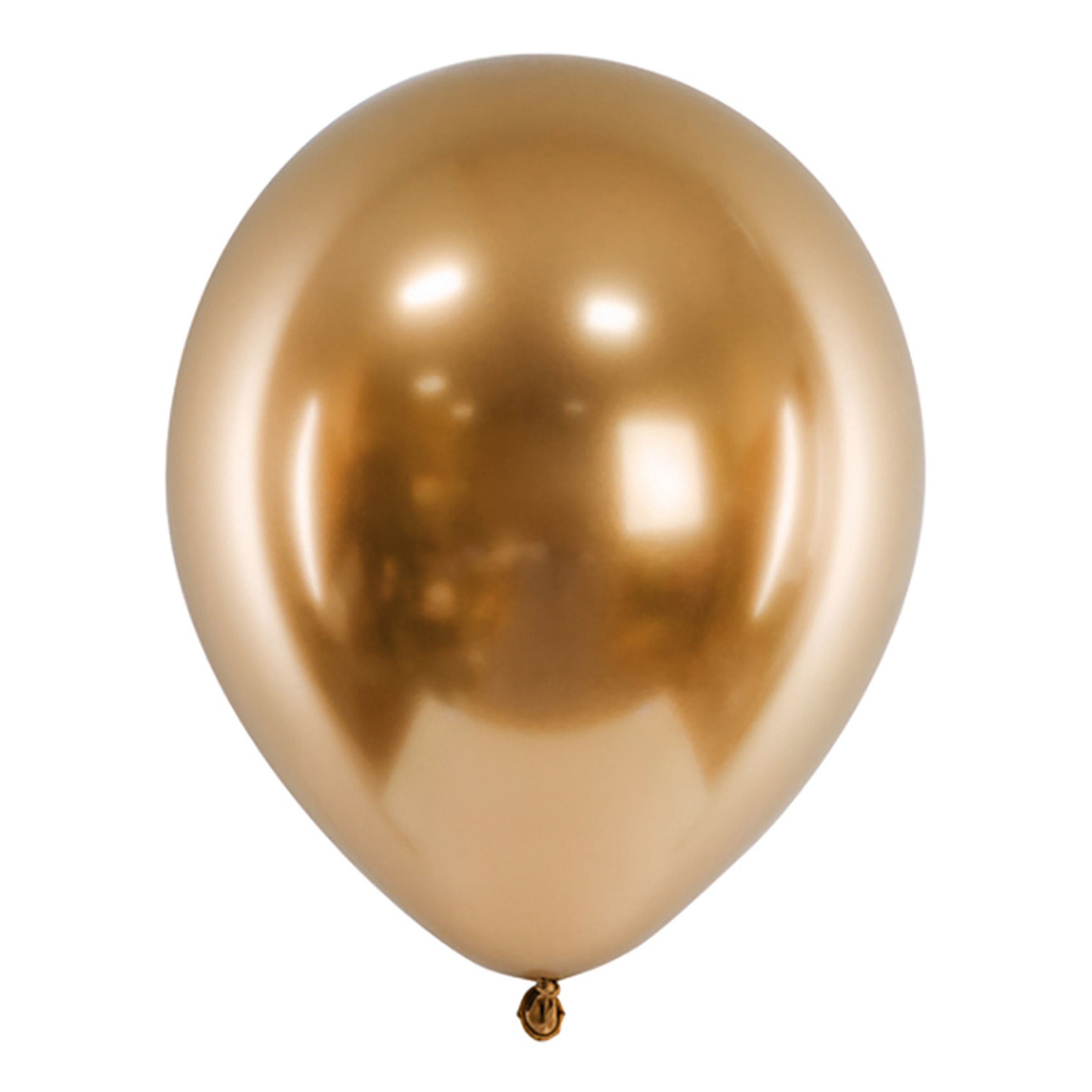 Ballonger Krom Guld - 100-pack