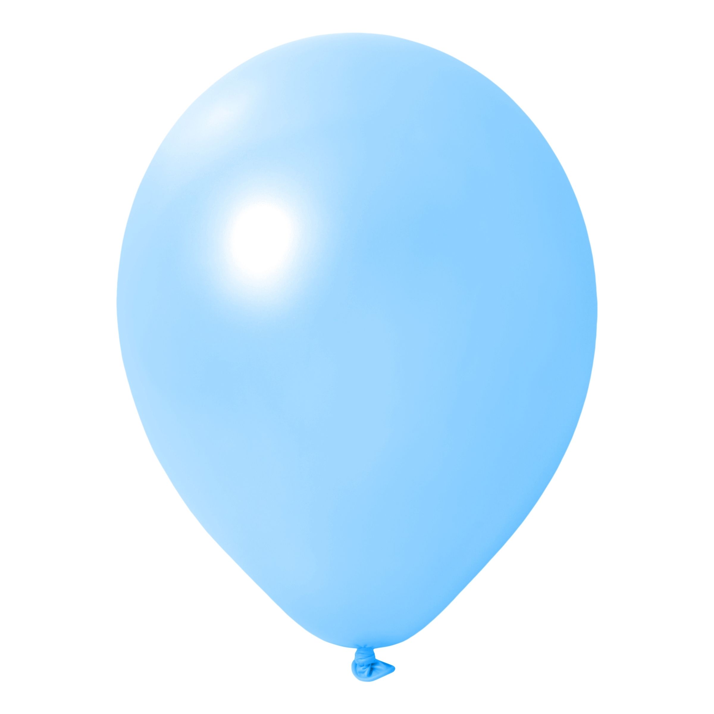 Läs mer om Ballonger Ljusblå - 10-pack