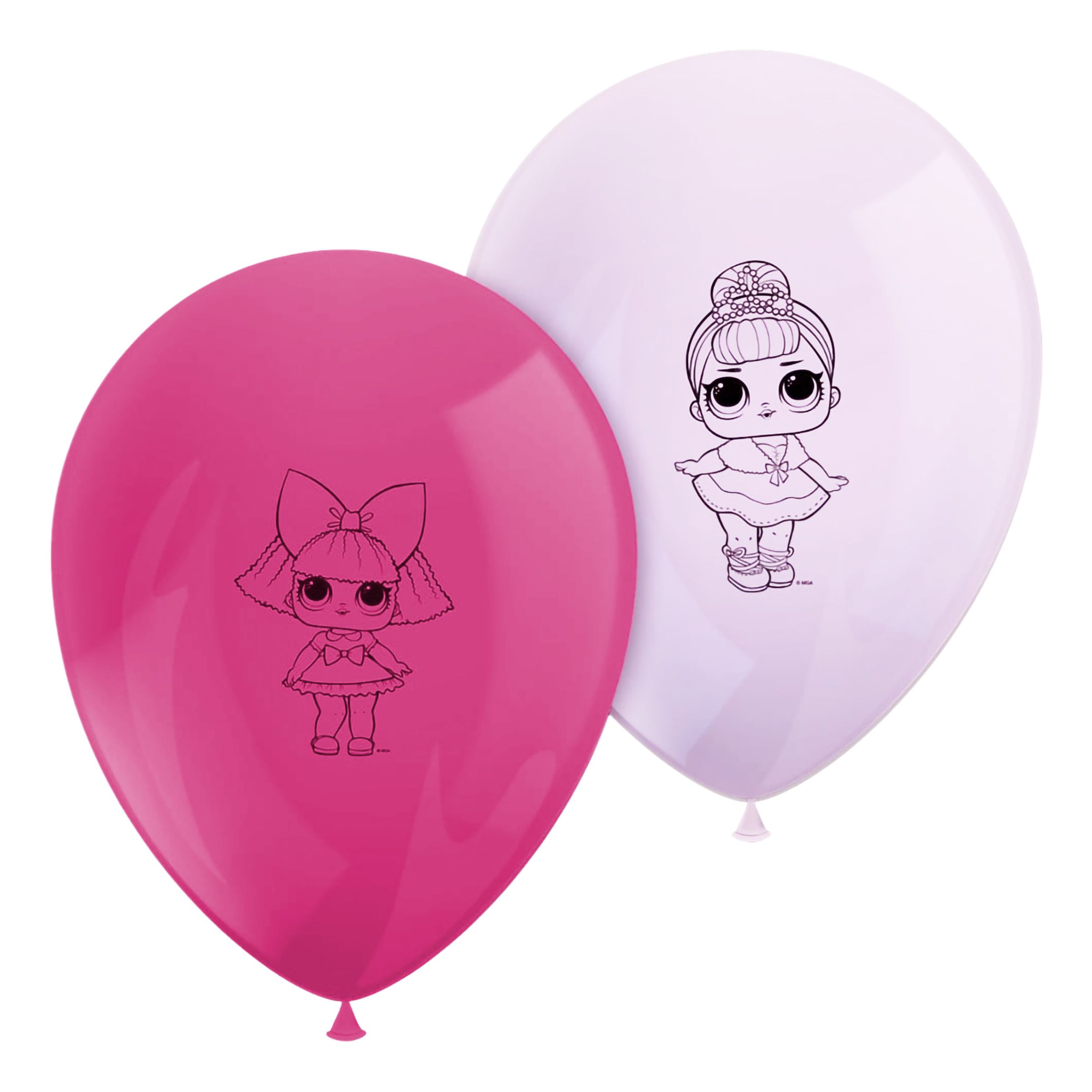 Ballonger LOL Surprise - 8-pack | Hem - Festartiklar - Ballonger - Latexballonger | Party Outlet