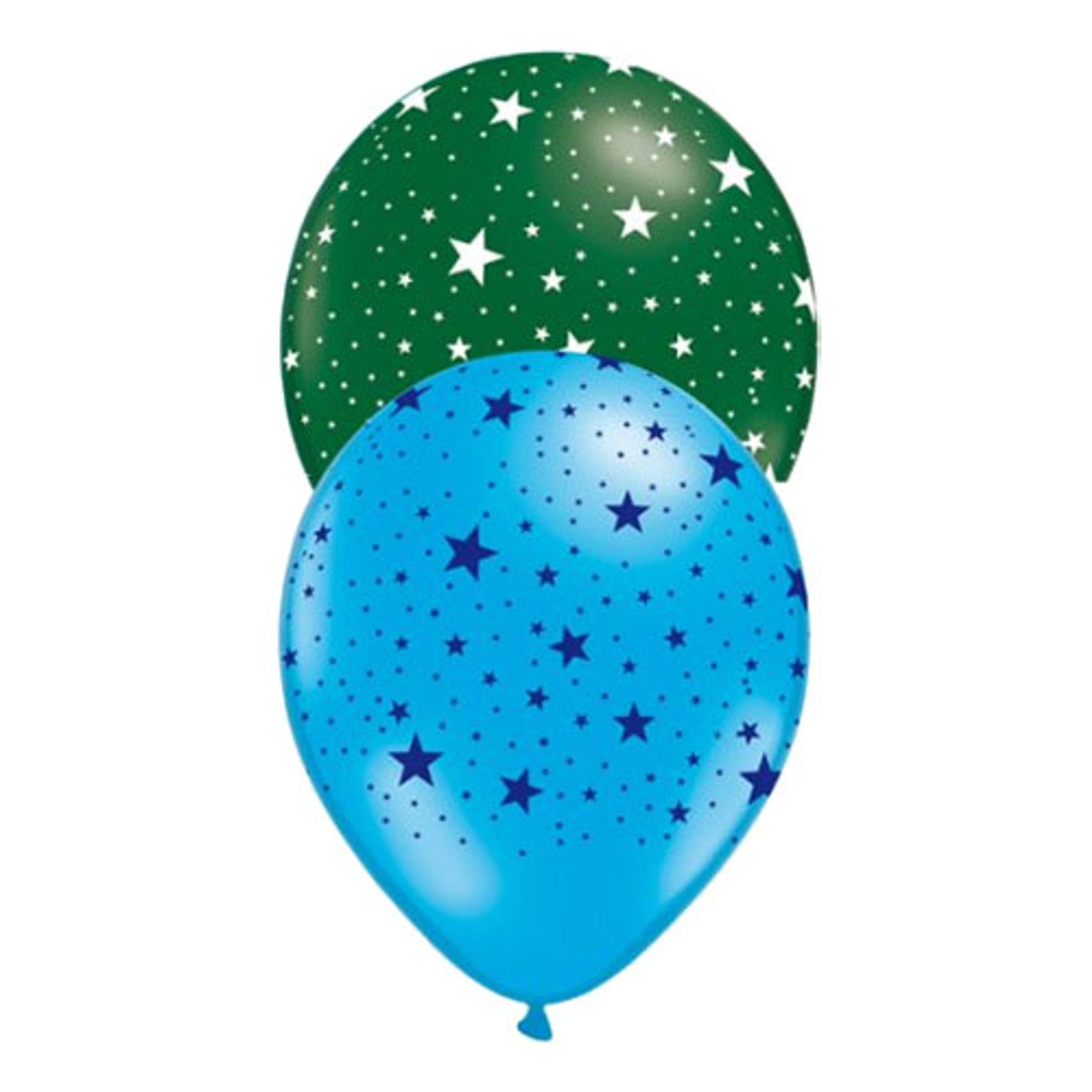 Ballonger med Stjärnor - 10-pack