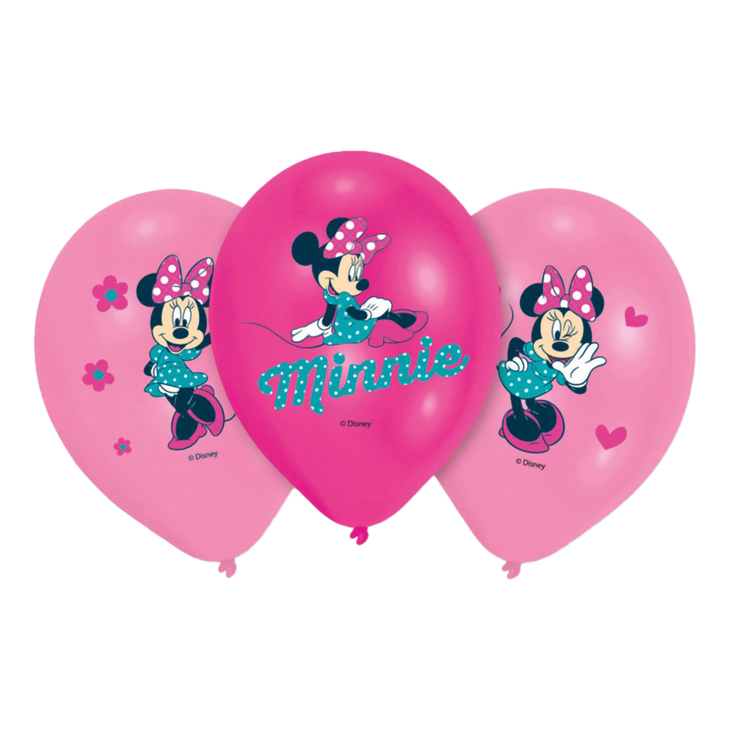 Ballonger Mimmi Pigg Rosa - 6-pack