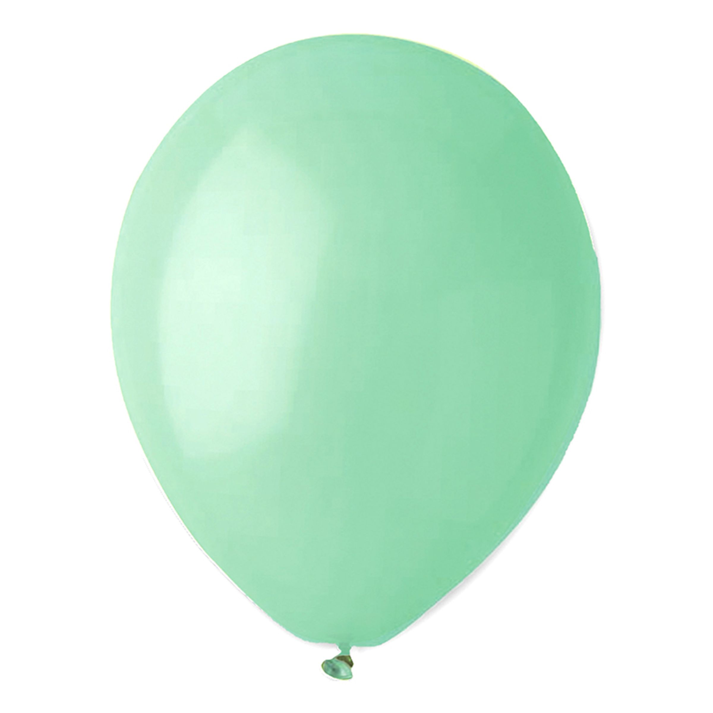 Läs mer om Ballonger Pastell Grön - 25-pack