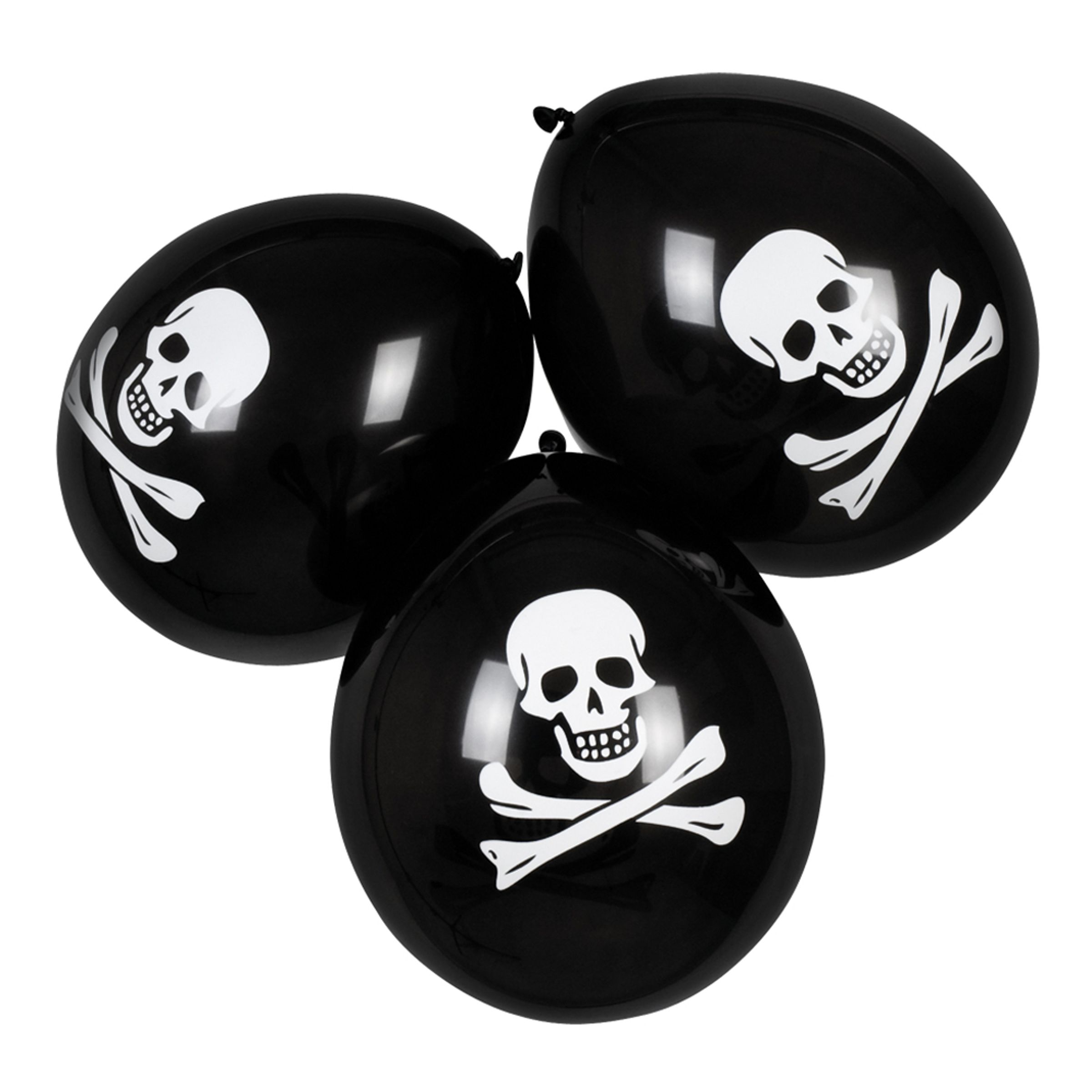 Läs mer om Ballonger Pirat - 6-pack