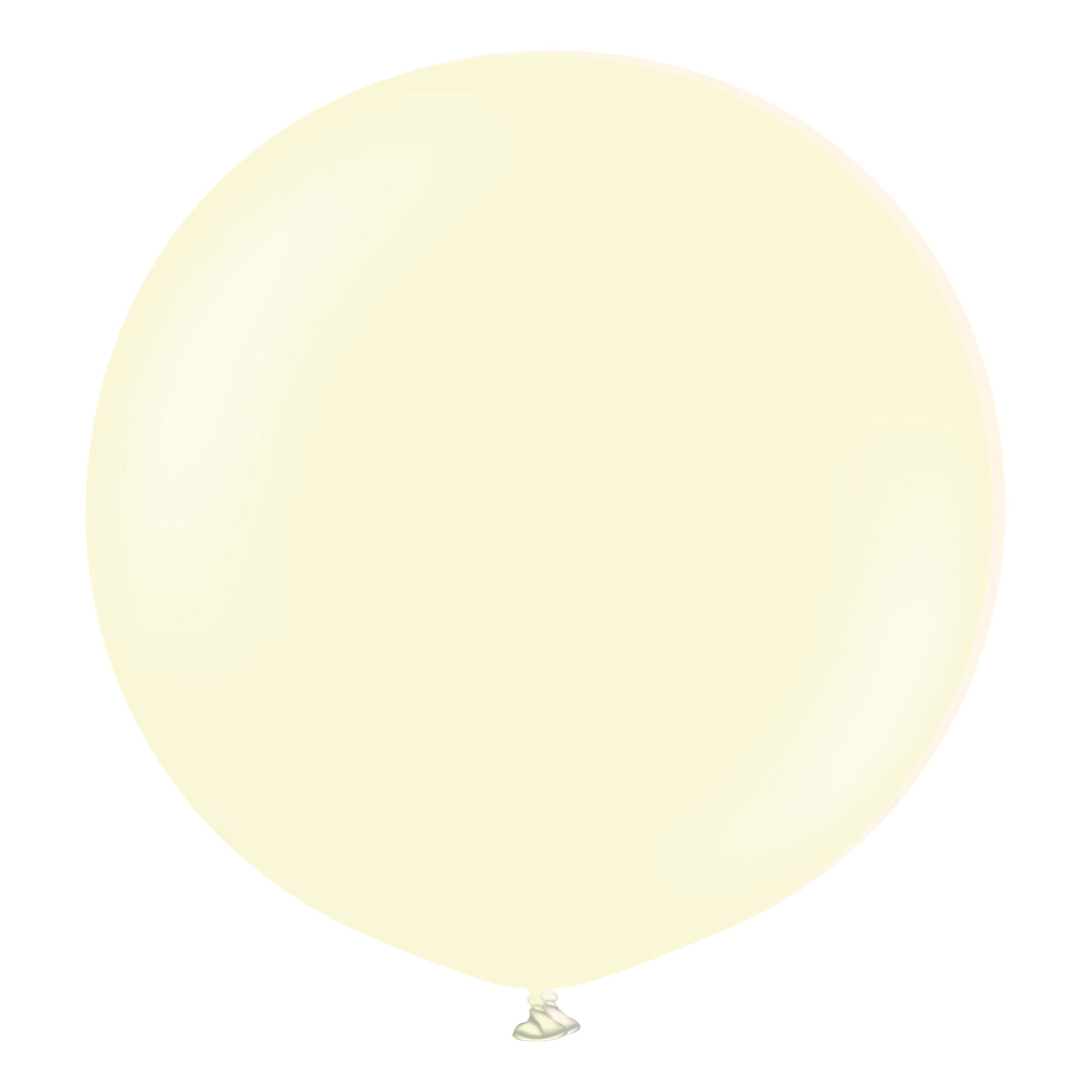 Ballonger Professional Gigantiska Pale Yellow - 2-pack | Hem - Festartiklar - Ballonger - Latexballonger | Pryloteket