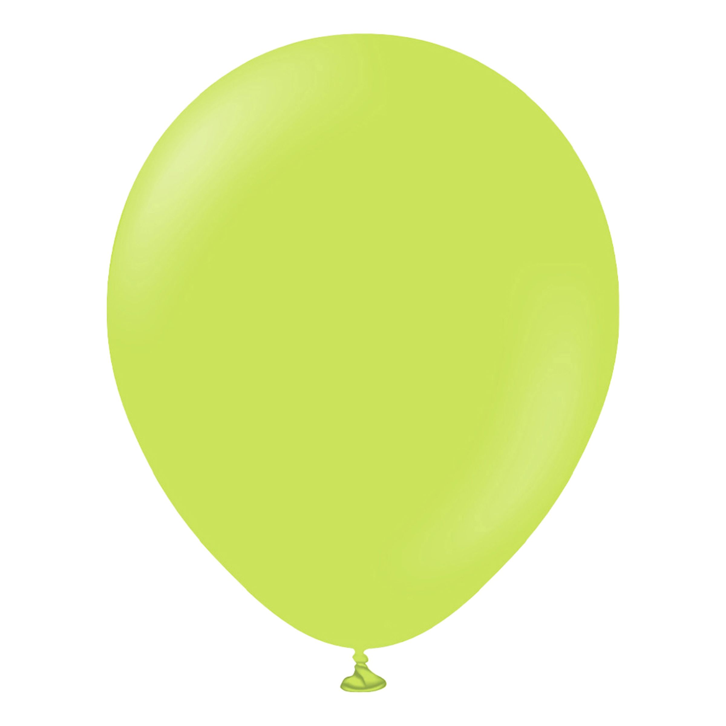 Ballonger Professional Lime Green - 25-pack | Hem - Festartiklar - Ballonger - Latexballonger | Party Outlet