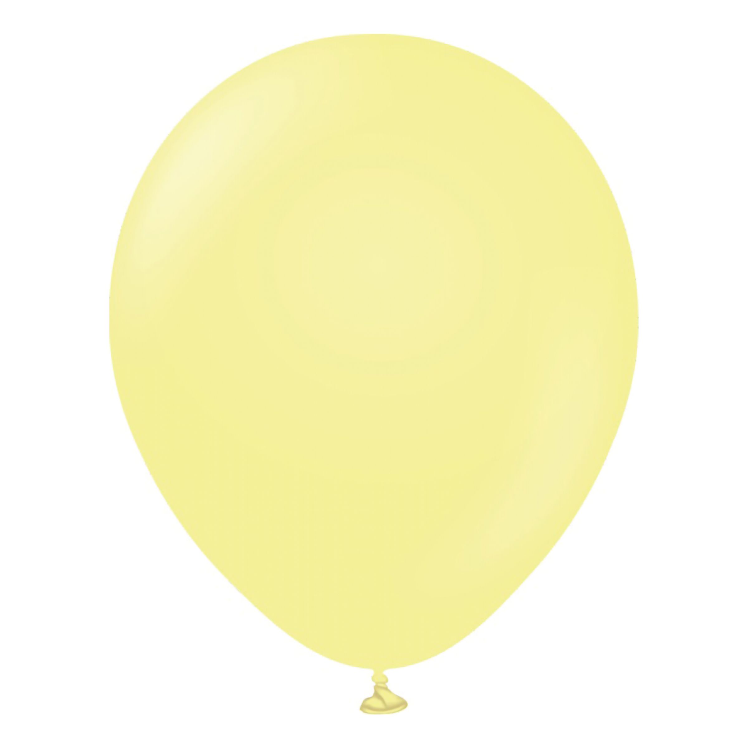 Ballonger Professional Macaron Yellow - 25-pack | Hem - Festartiklar - Ballonger - Latexballonger | Pryloteket
