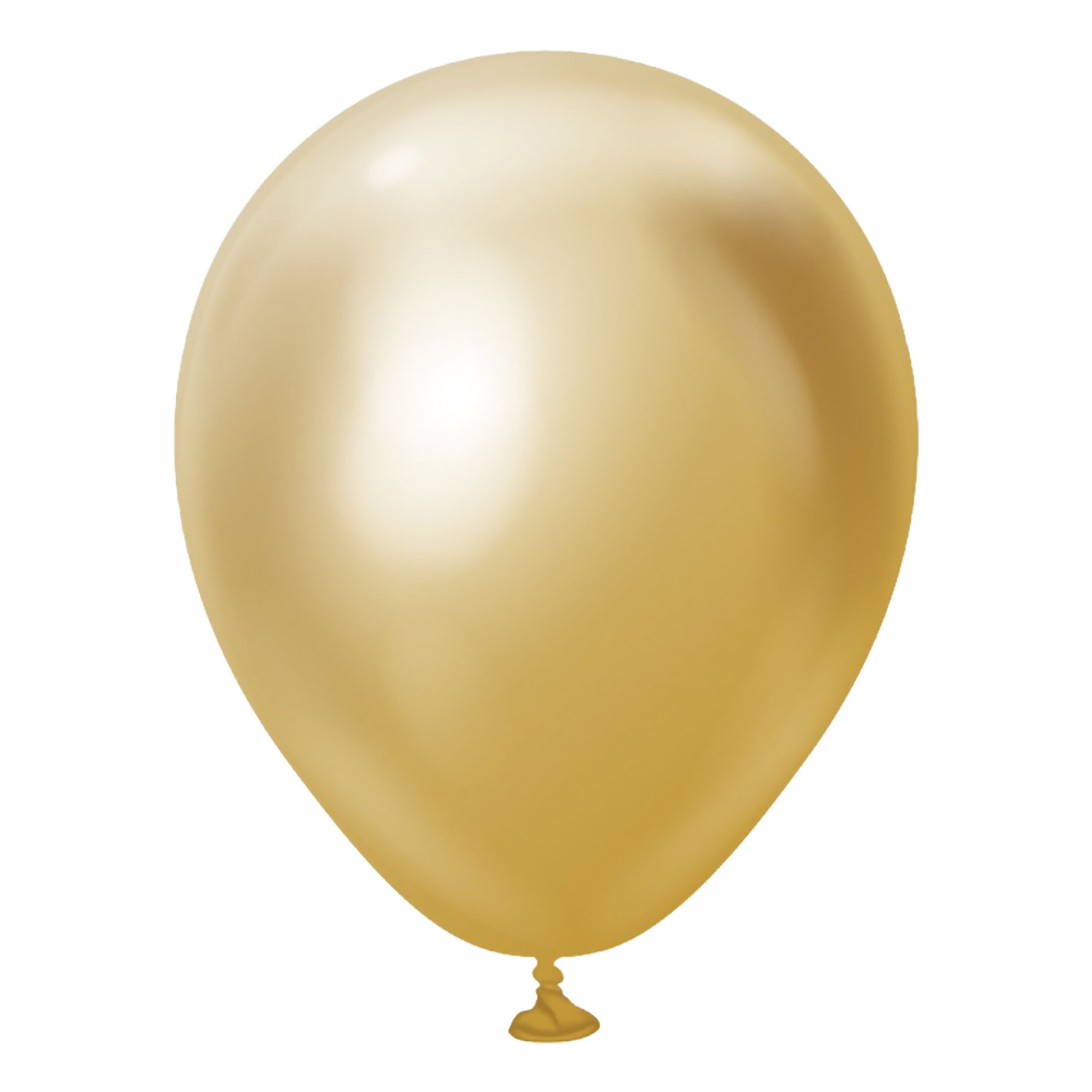 Ballonger Professional Mini Gold Chrome - 25-pack | Hem - Festartiklar - Ballonger - Latexballonger | Pryloteket