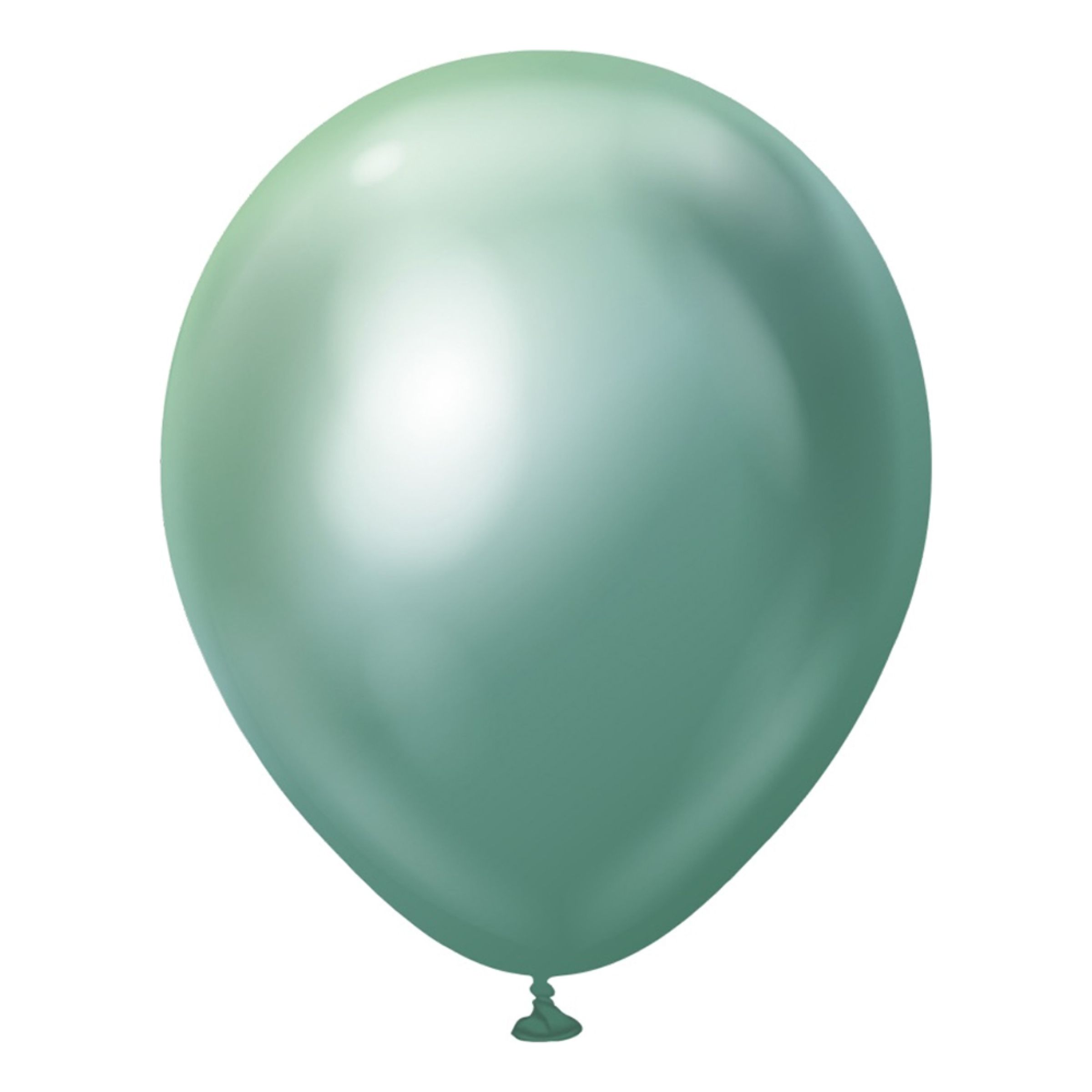 Ballonger Professional Mini Green Chrome - 100-pack | Hem - Festartiklar - Ballonger - Latexballonger | Party Outlet