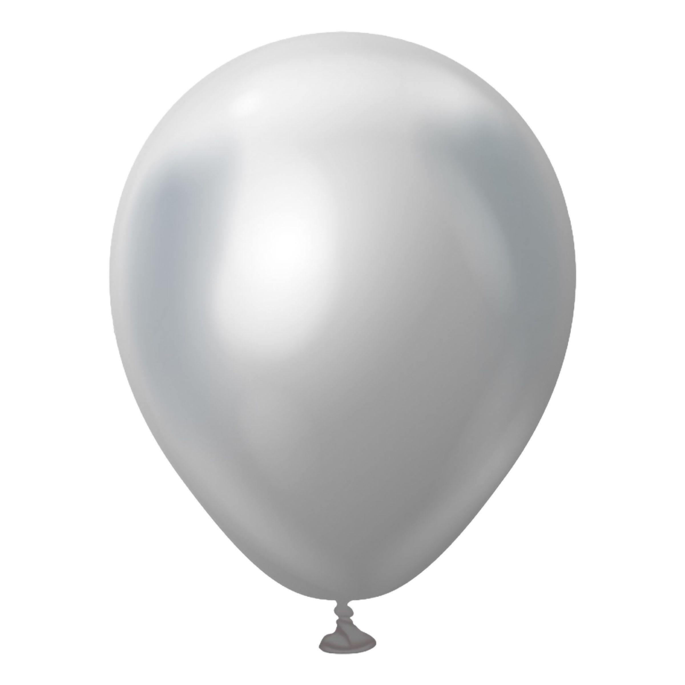 Ballonger Professional Mini Silver Chrome - 100-pack | Hem - Festartiklar - Ballonger - Latexballonger | Party Outlet