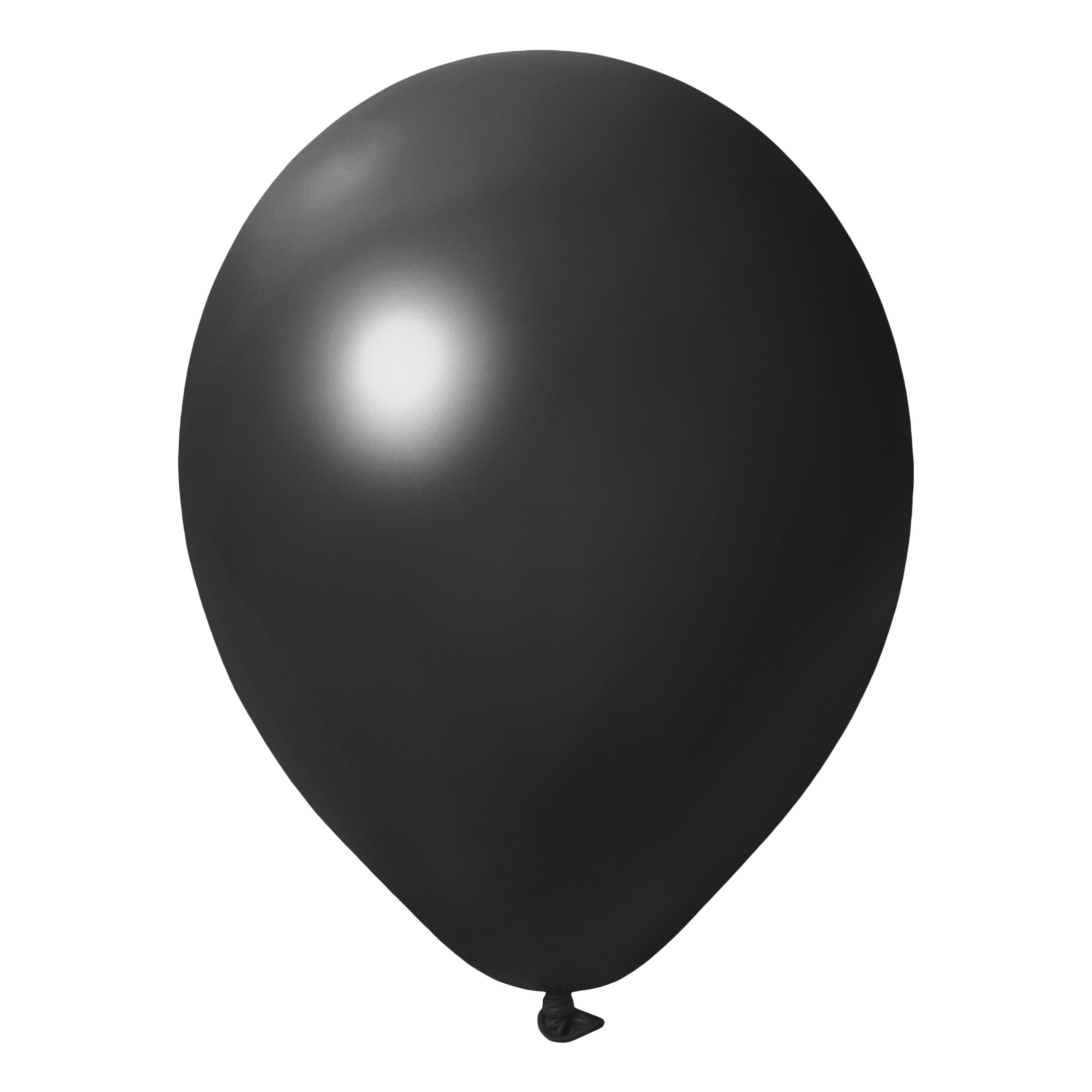 Läs mer om Ballonger Svarta - 10-pack