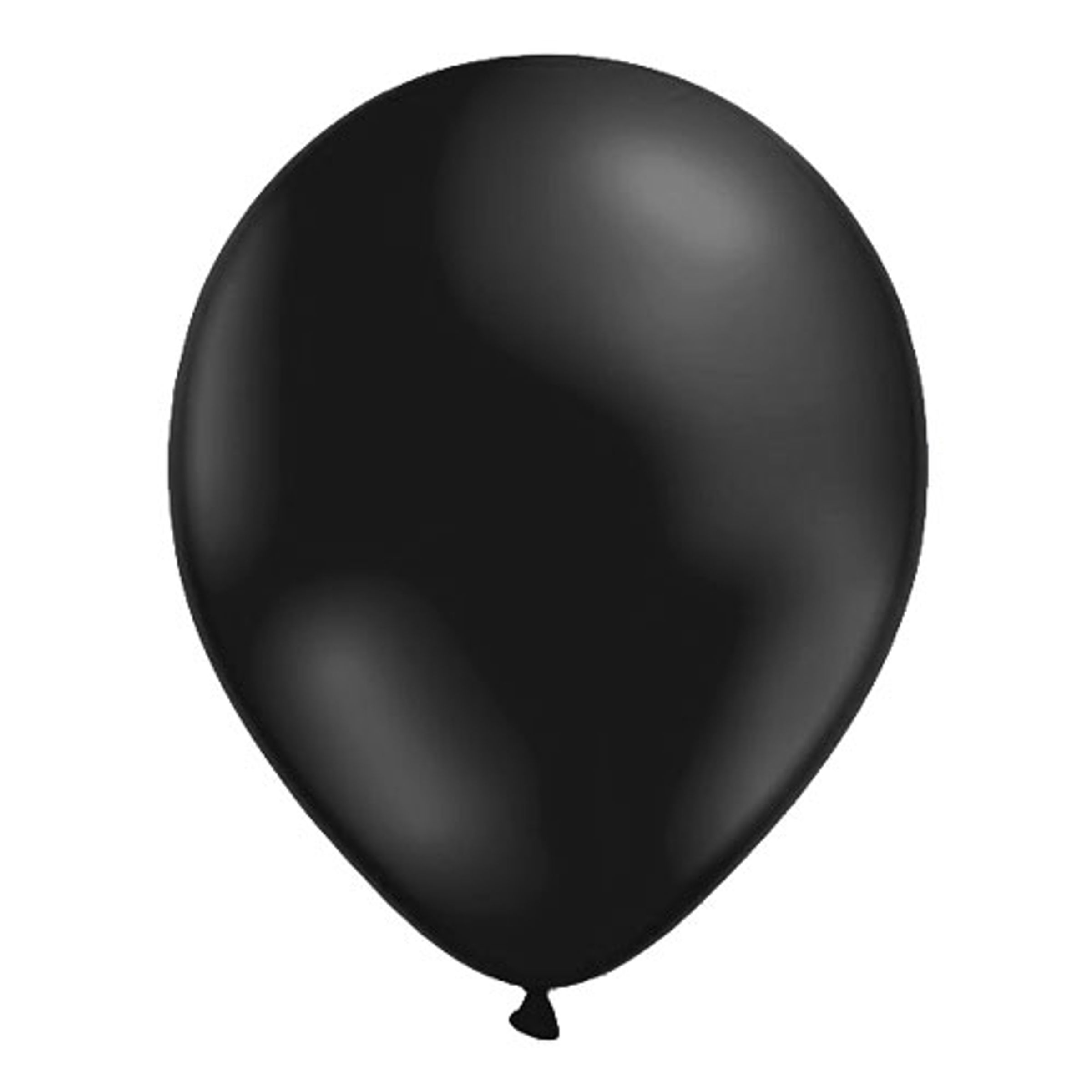 Läs mer om Ballonger Svarta Metallic - 10-pack