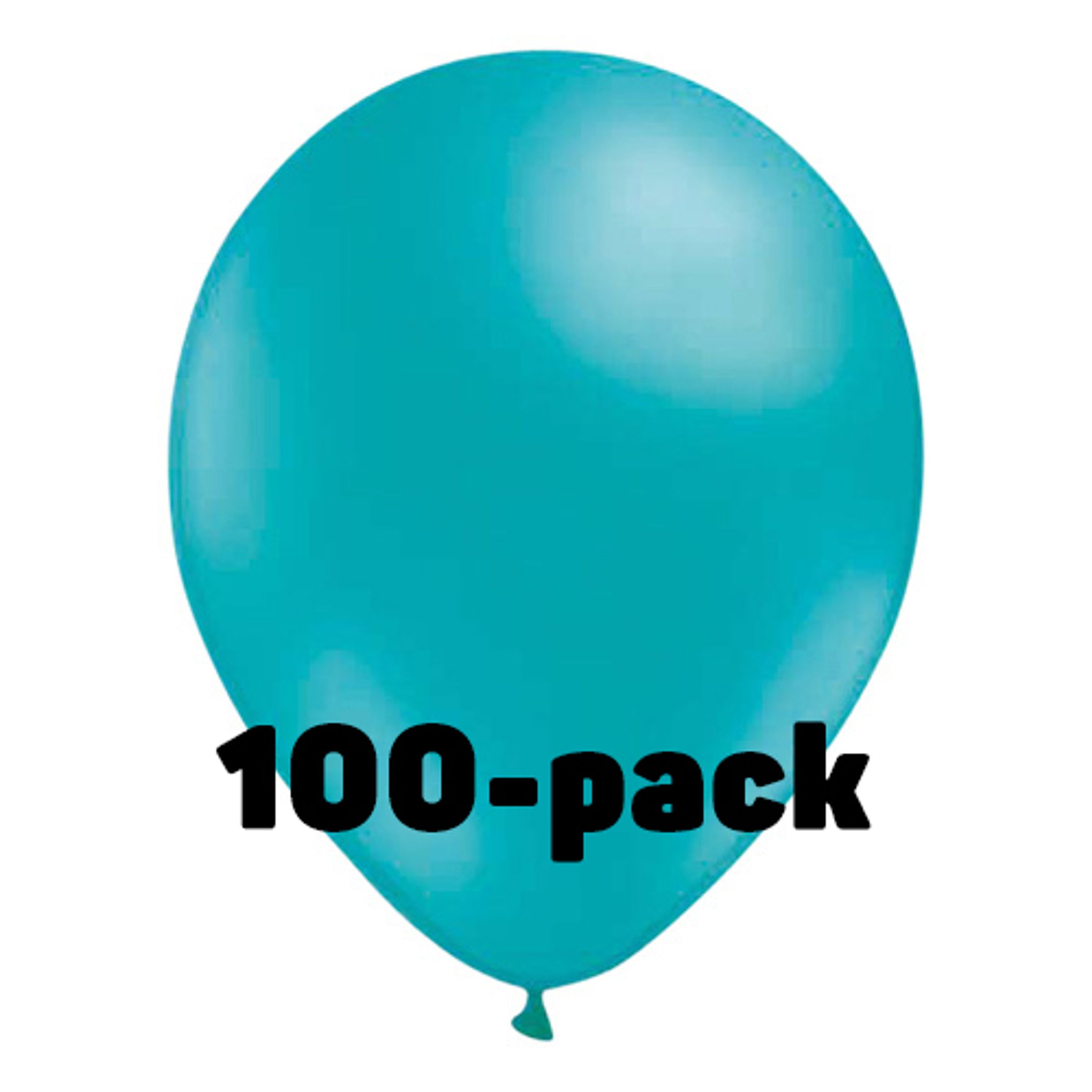Ballonger Turkosa - 100-pack