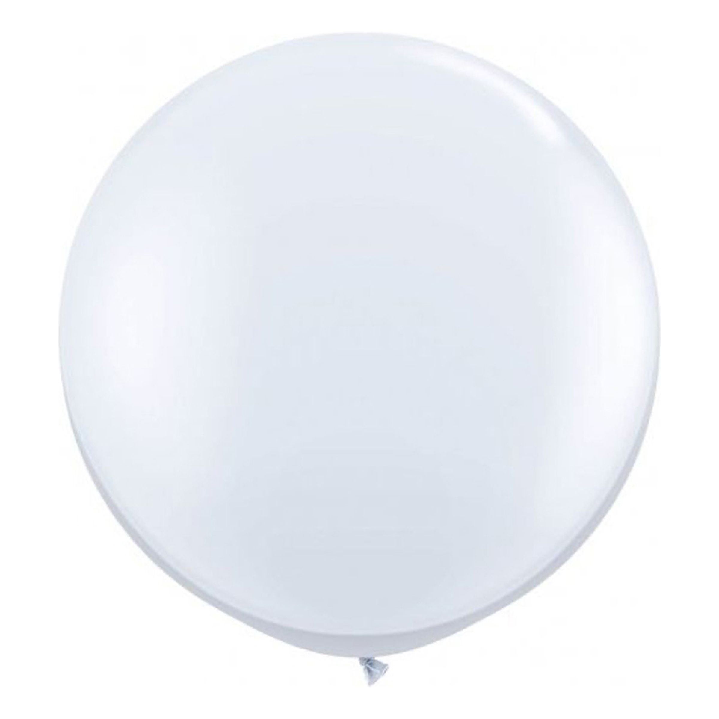 Kæmpeballon Hvid - 1-pack 80 cm