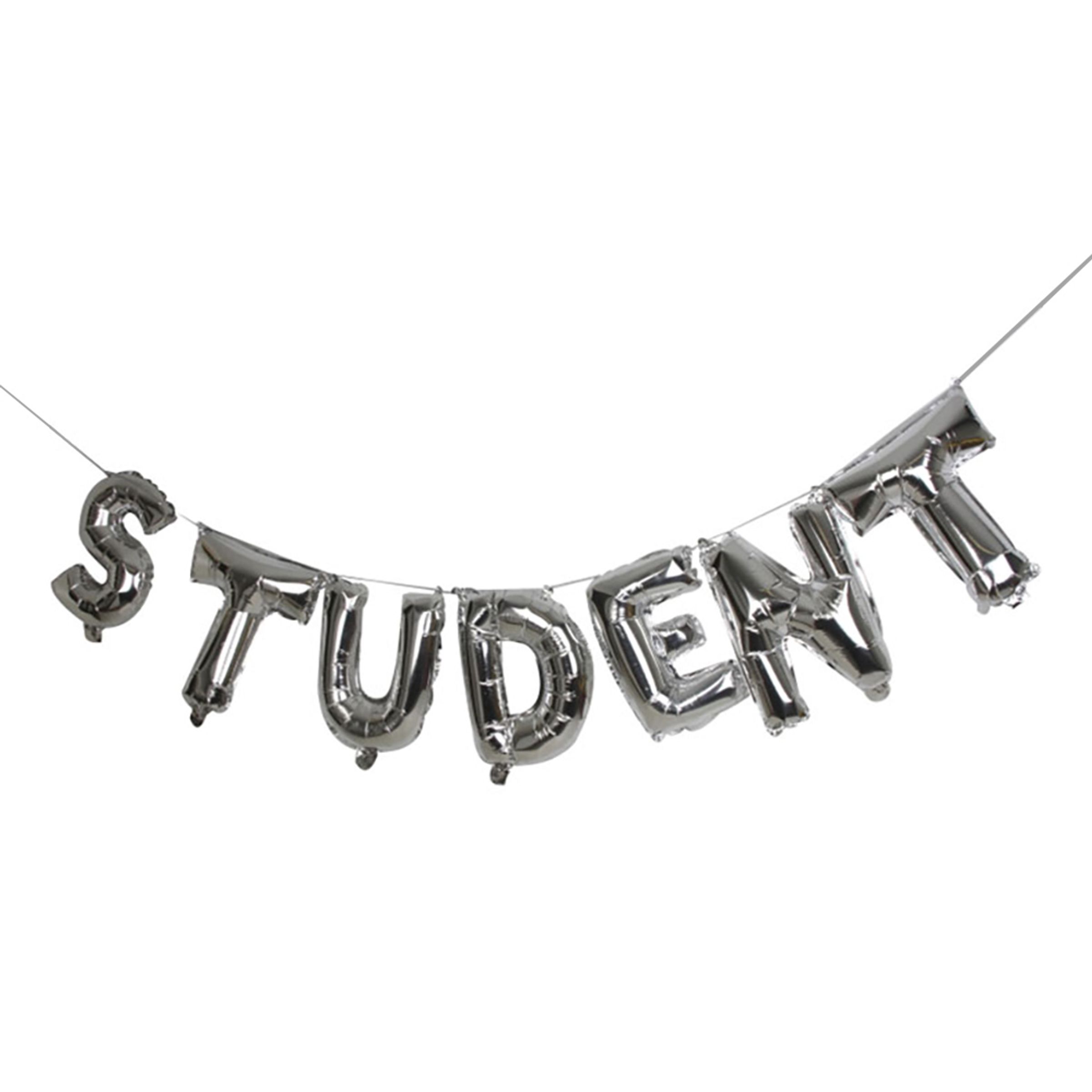 Ballonggirlang Student Silver Metallic