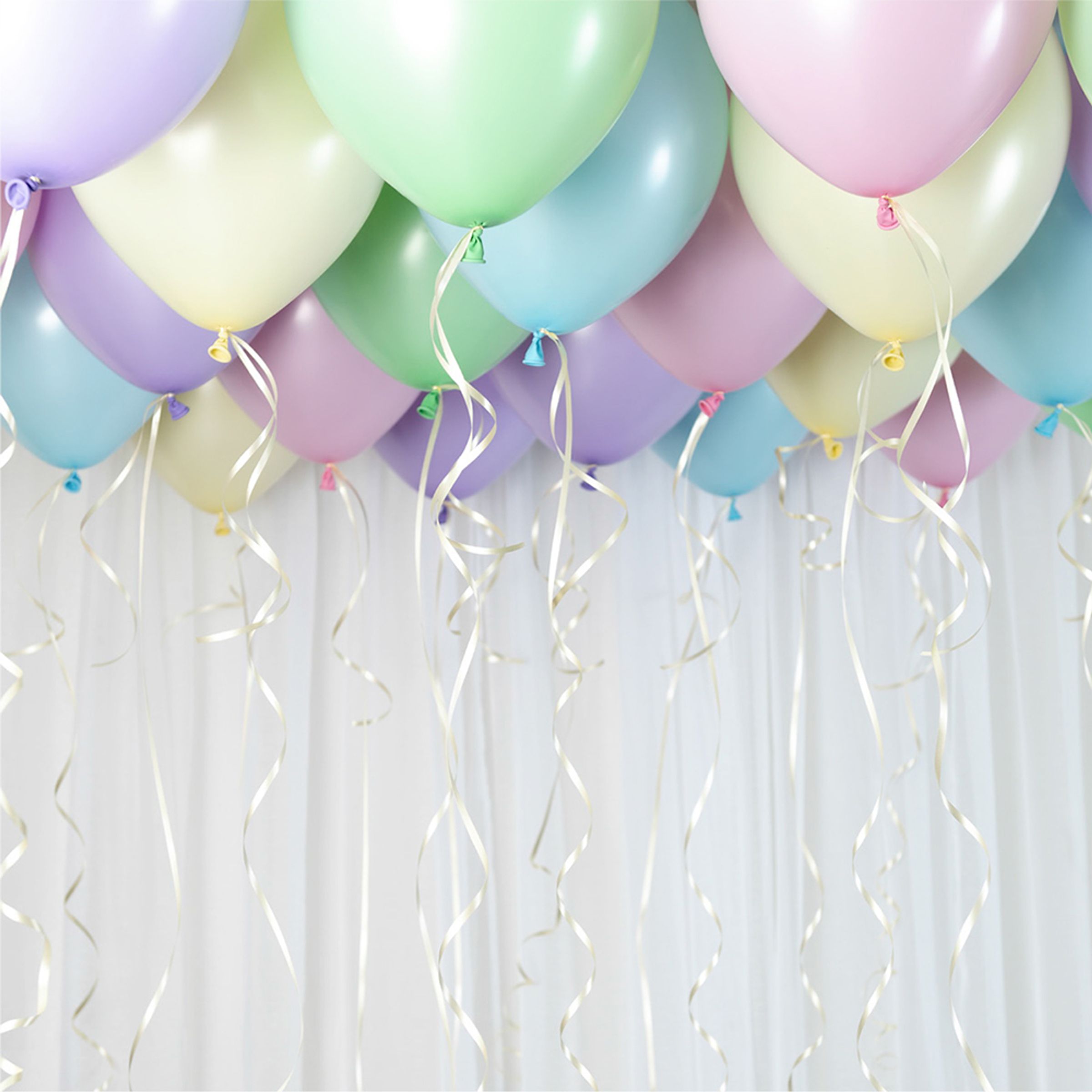 Läs mer om Takballonger Pastell