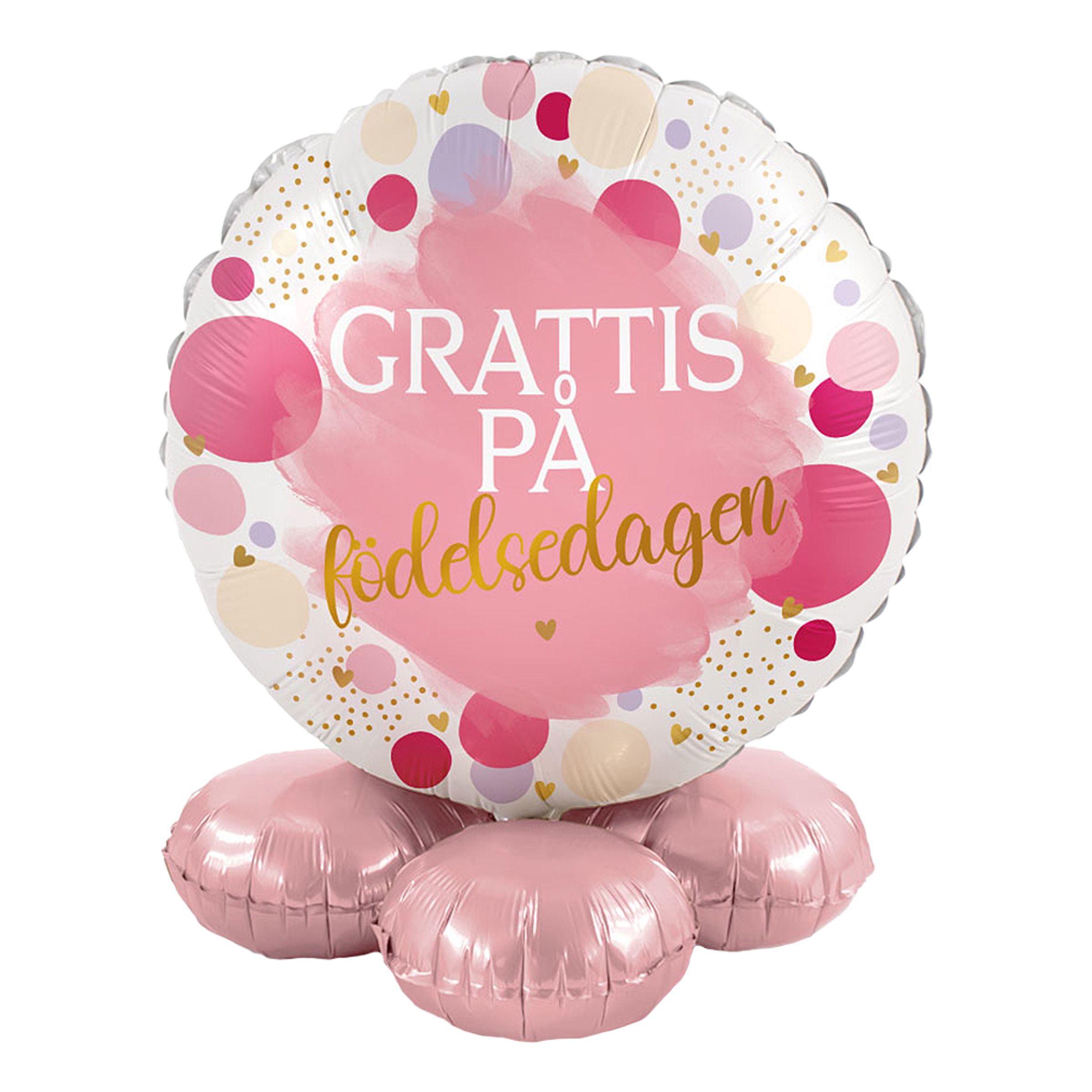 Läs mer om Ballongknyte Grattis på Födelsedagen