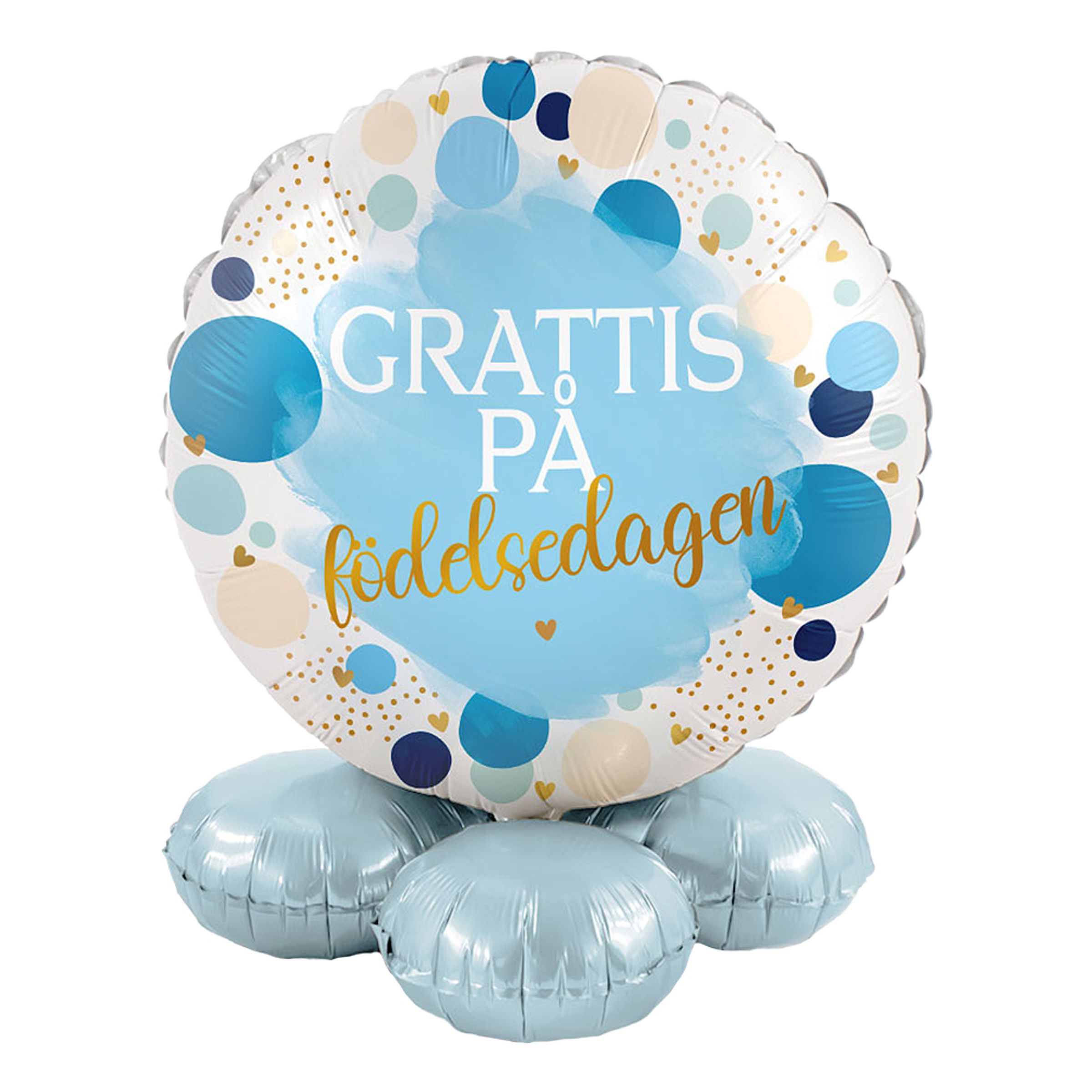 Läs mer om Ballongknyte Grattis på Födelsedagen