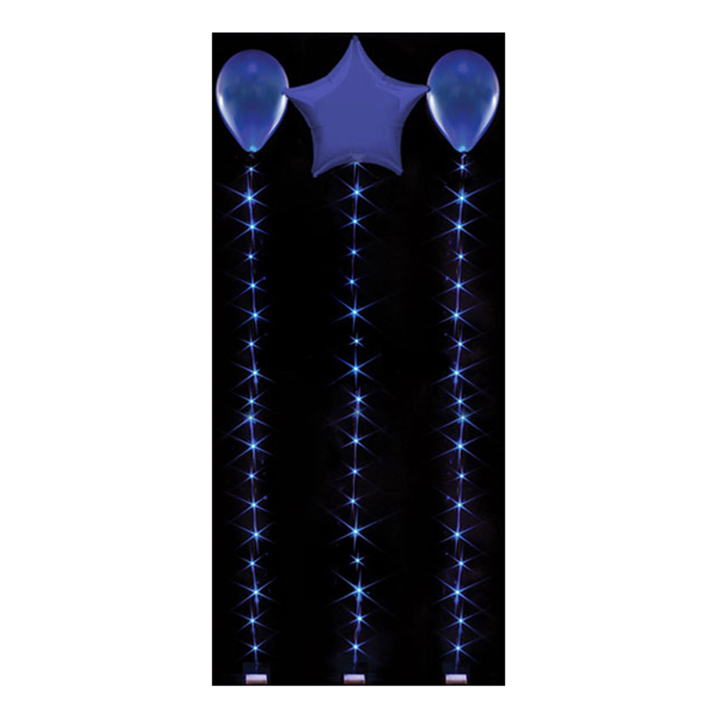 LED-slinga för Ballonger - Blå 1.8 m