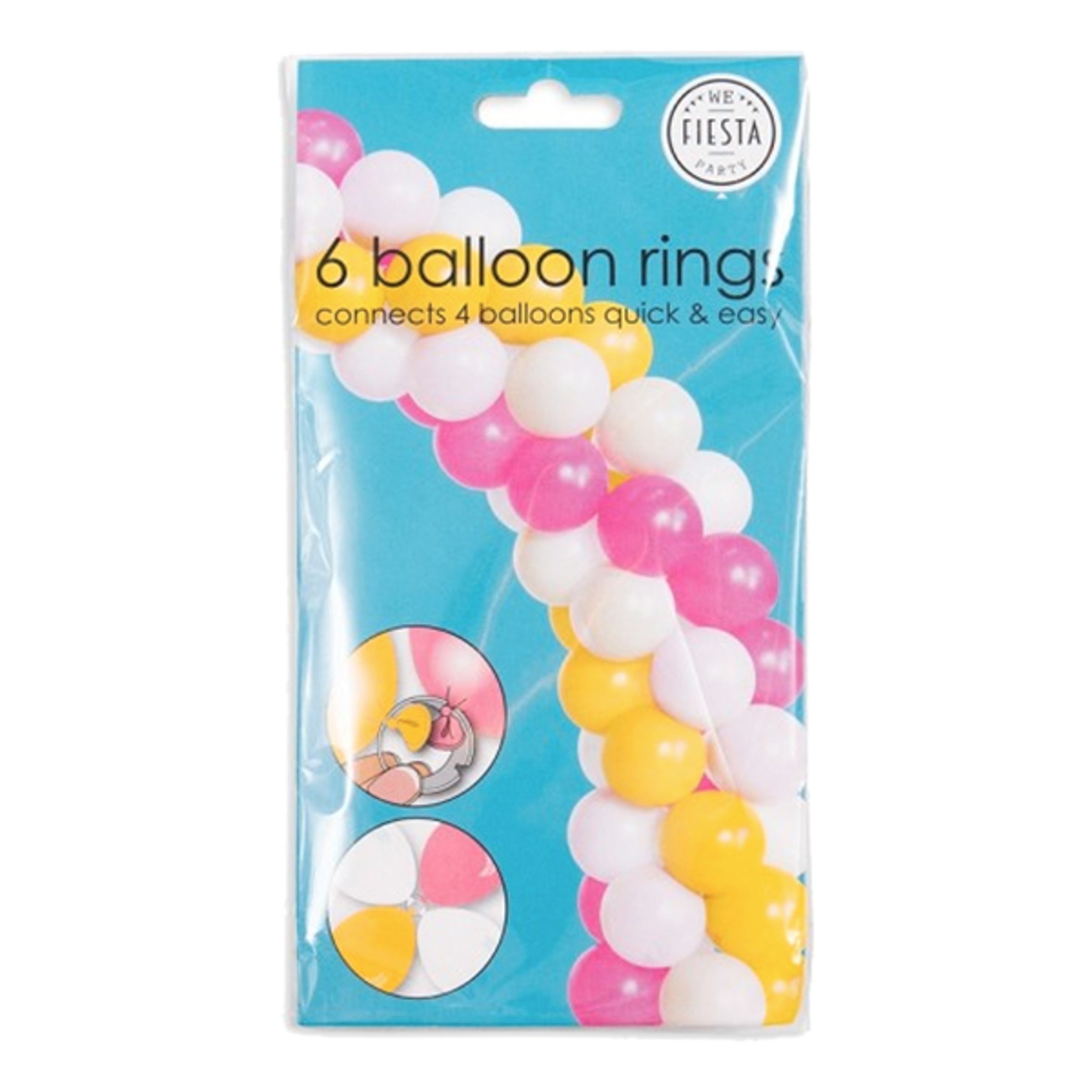 Läs mer om Ballongringar - 6-pack