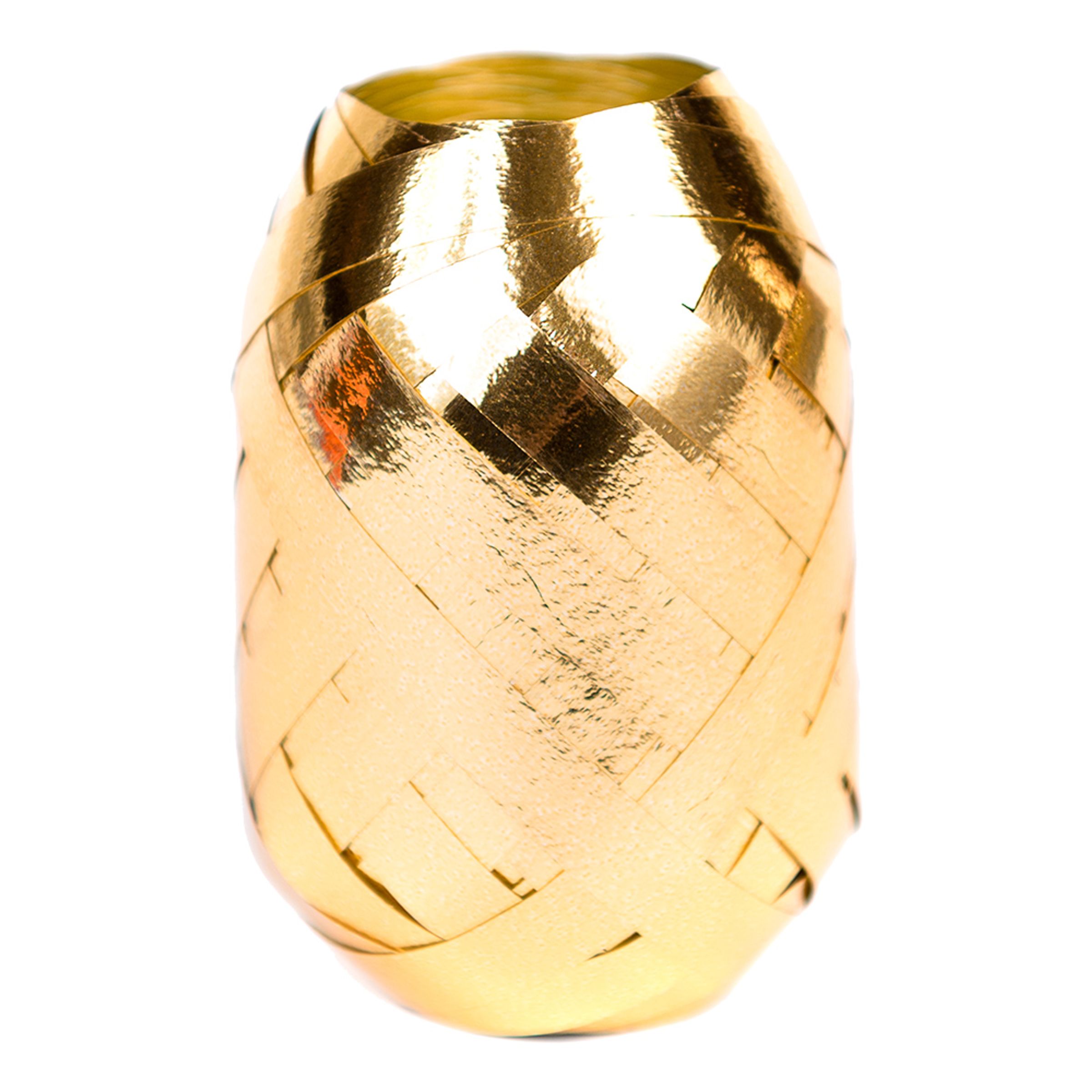 Läs mer om Ballongsnöre Metallic Guld - 20m * 7mm