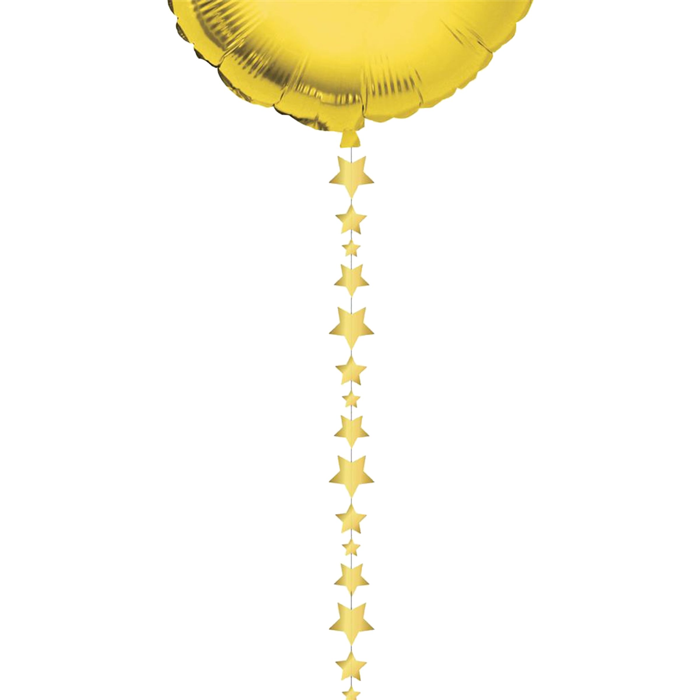 Ballongsvans Stjärnor Guld