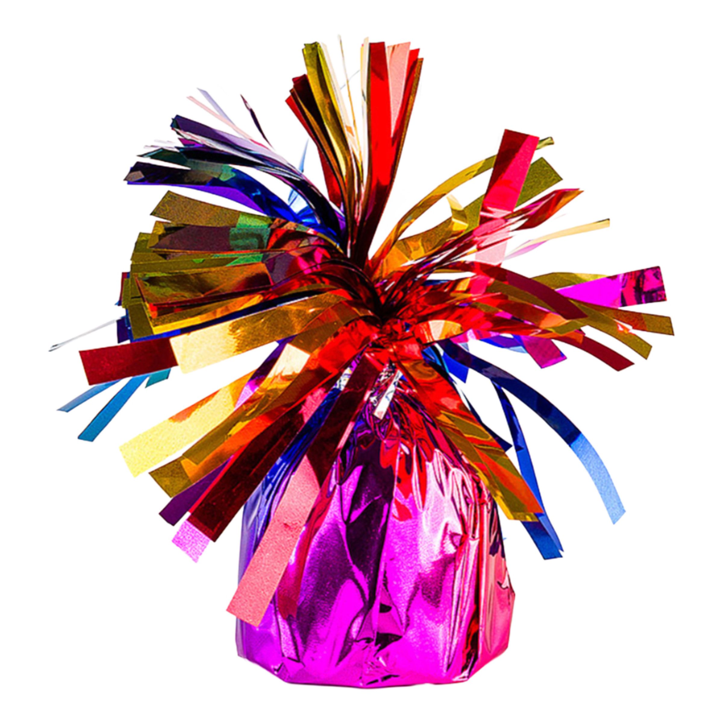 Ballongvikt Flerfärgad | Hem - Festartiklar - Ballonger - Ballongtillbehör | Pryloteket