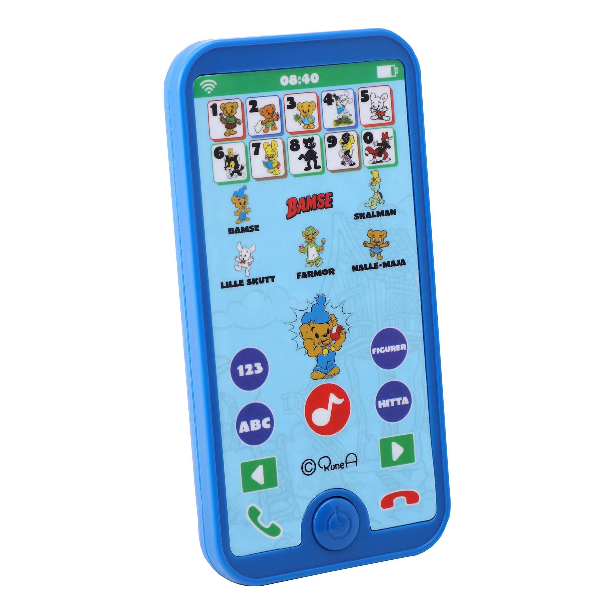 Bamse Mobiltelefon | Hem - Roliga Prylar - Spel & Lek - Leksaker | Maskeradspecialisten