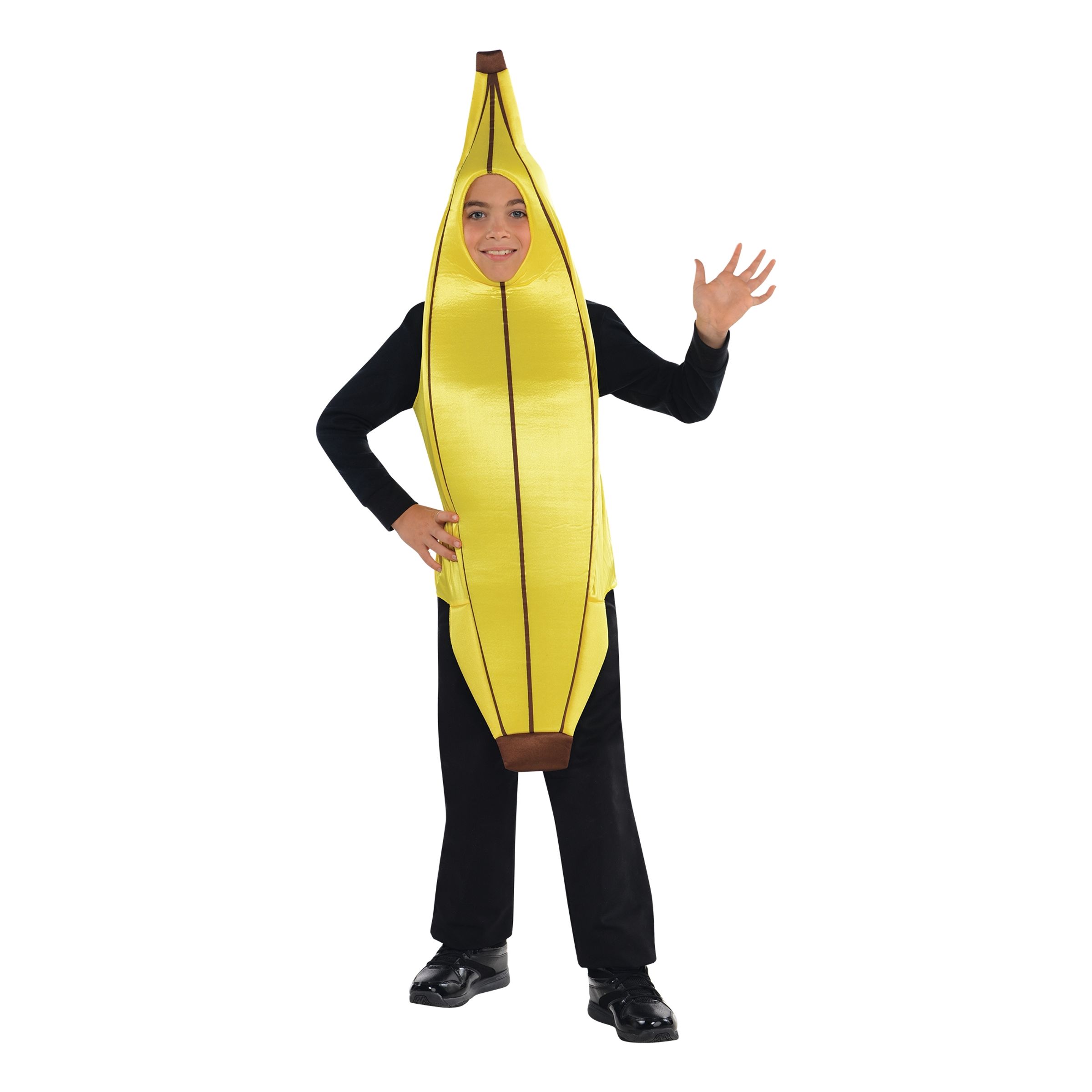 Läs mer om Banan Barn Maskeraddräkt - One size