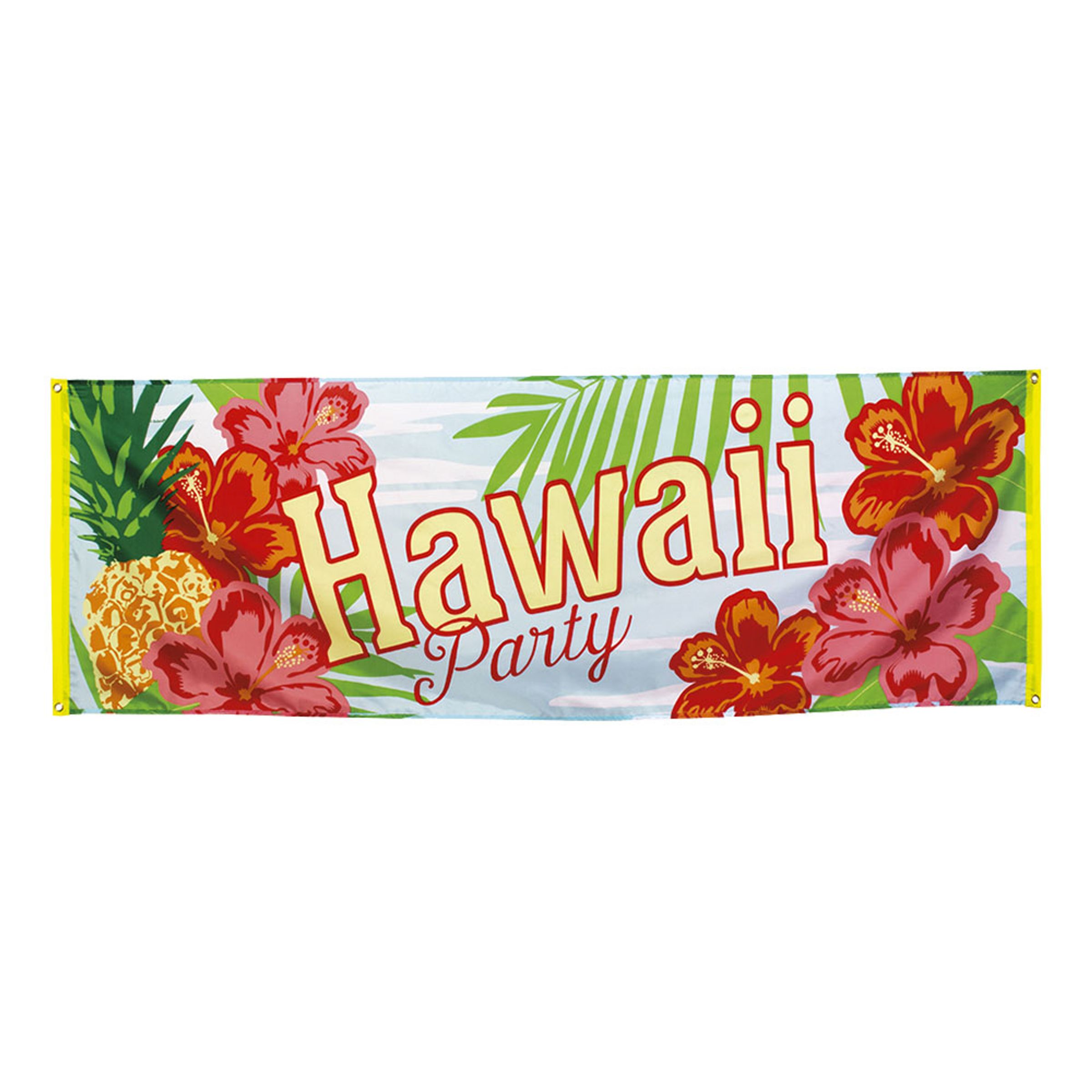 Läs mer om Banderoll Hawaii Party