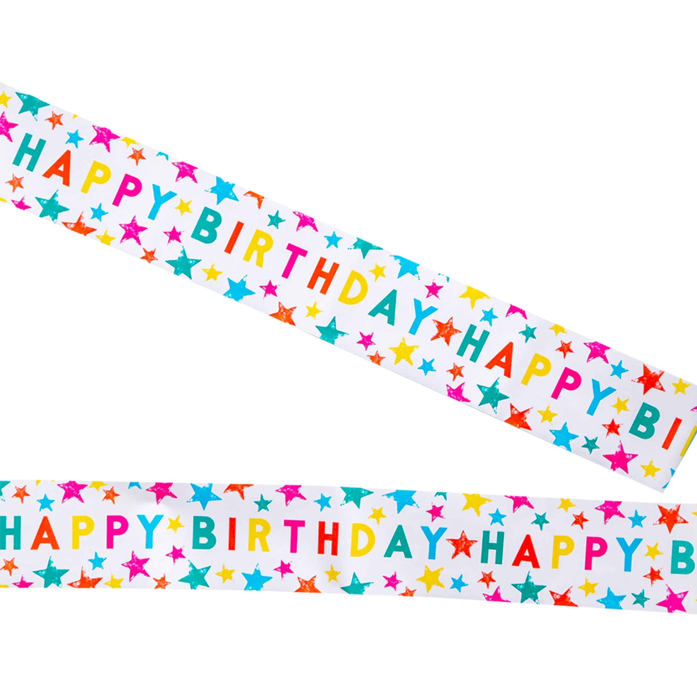 Banners Happy Birthday Bright Star - 2-pack - present/presenttips