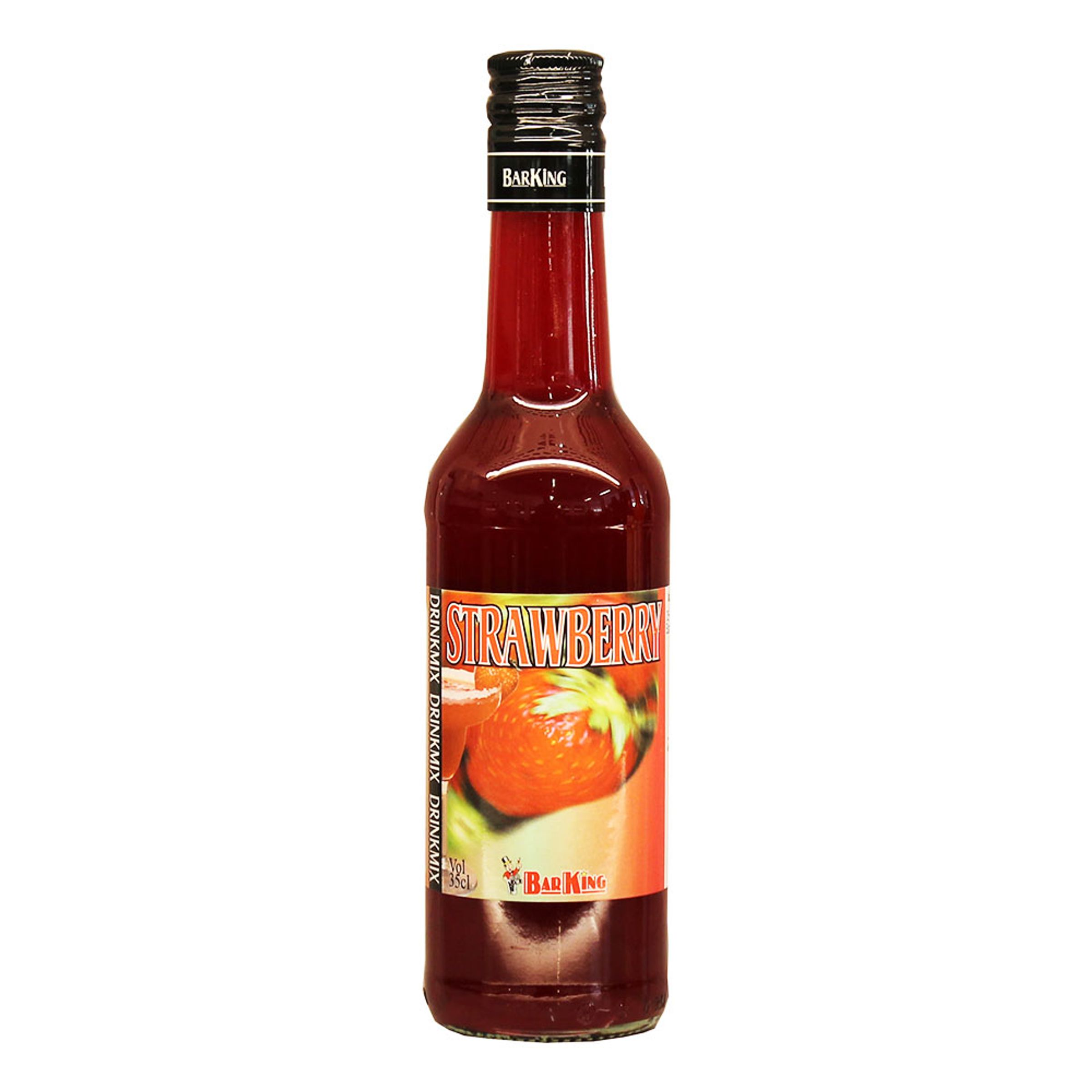 BarKing Strawberry Drinkmix - 35 cl