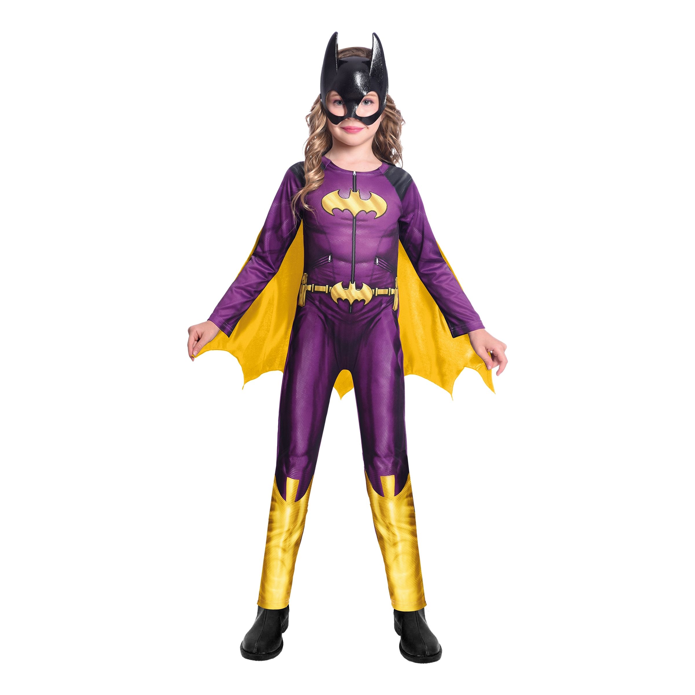 Läs mer om Batgirl Comic Barn Maskeraddräkt - Small