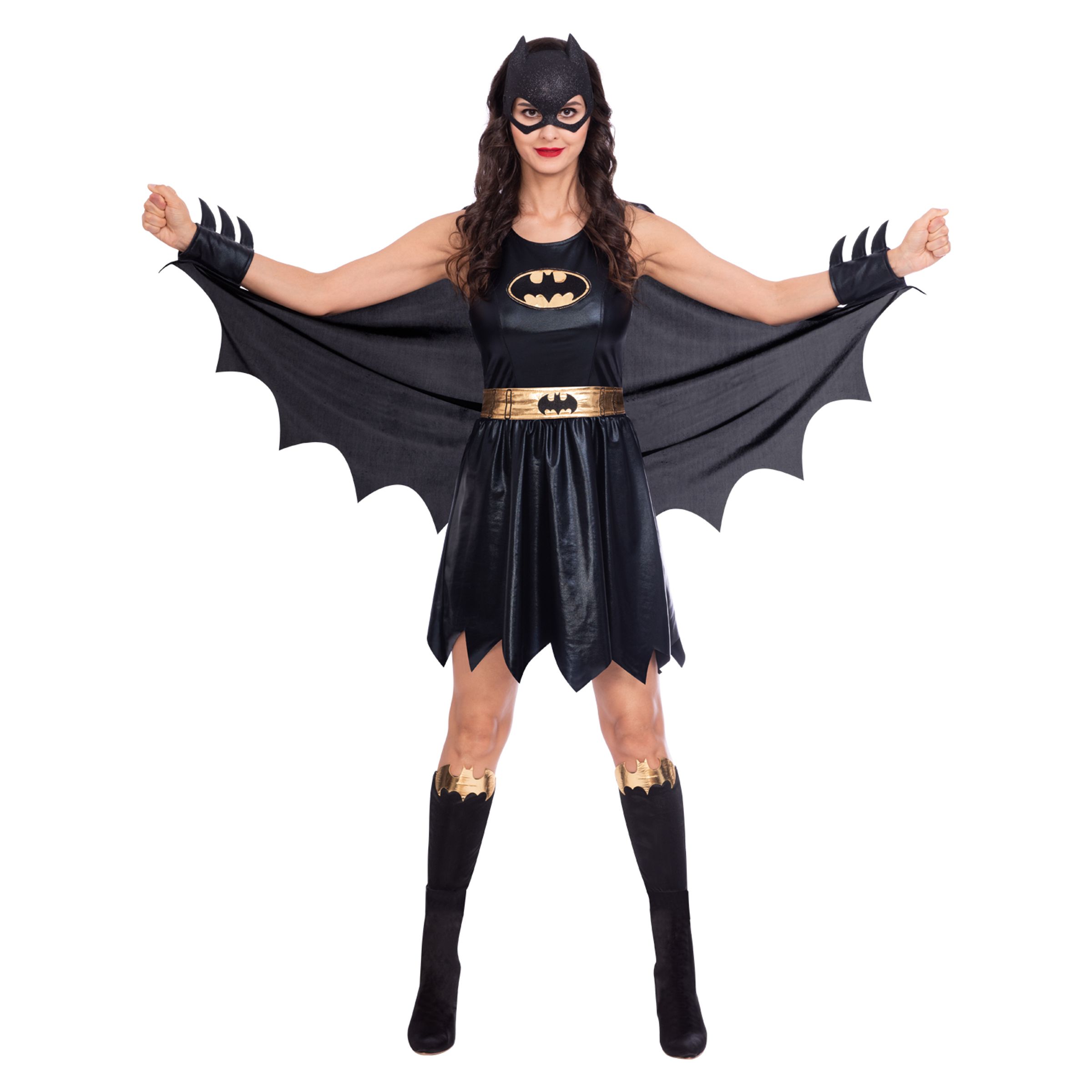 Läs mer om Batgirl Klassisk Maskeraddräkt - X-Large