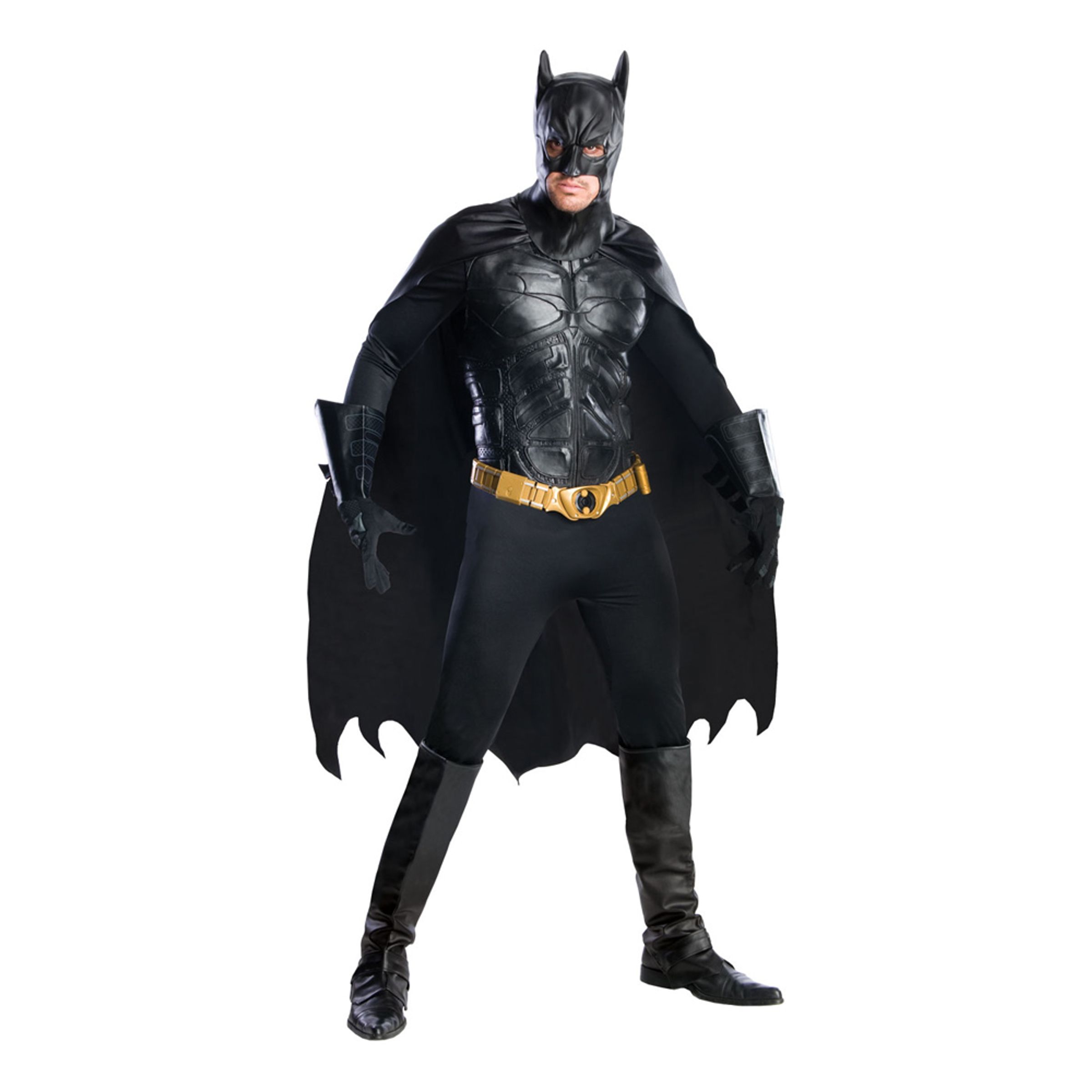Batman - Batman Deluxe Maskeraddräkt - Medium