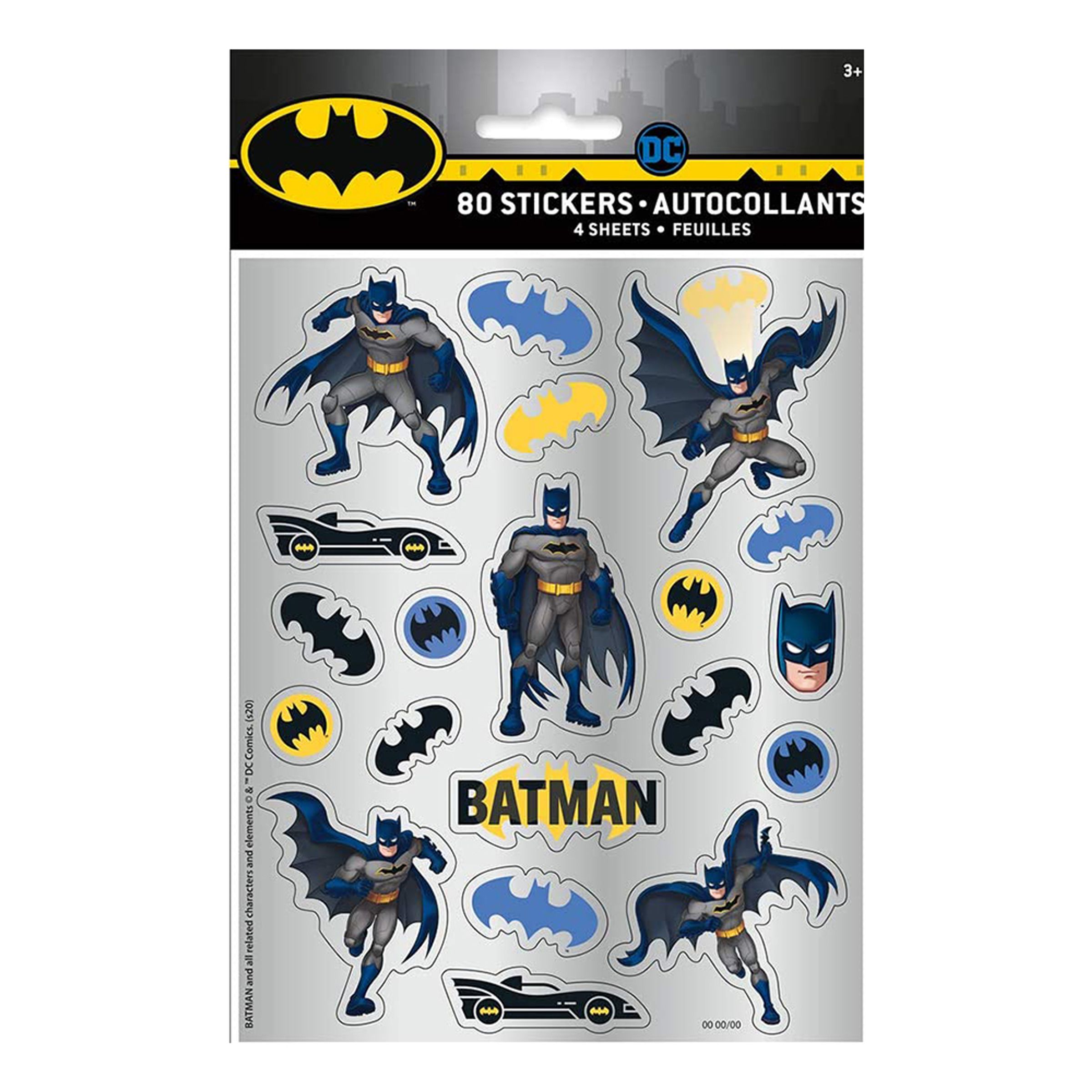 Läs mer om Batman Stickers