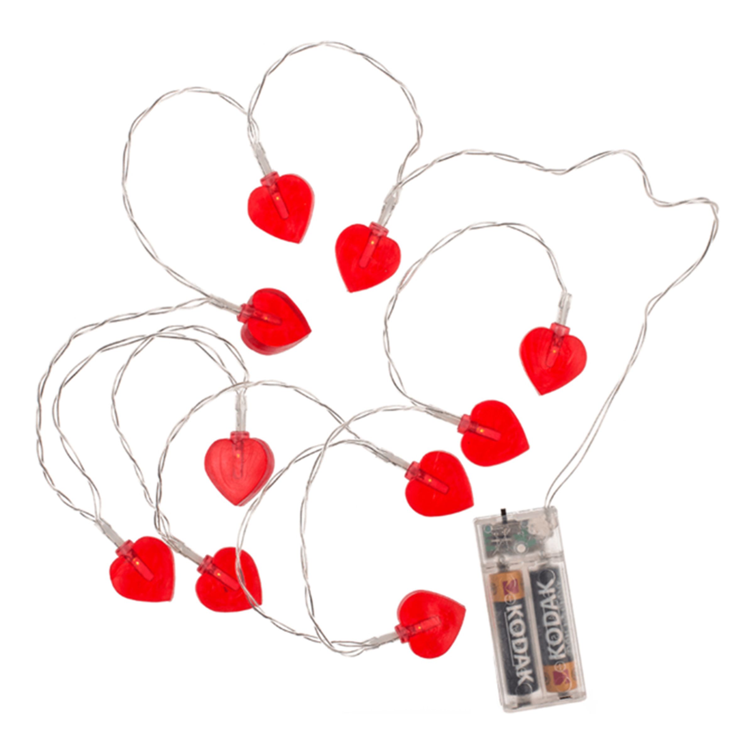 Läs mer om Batteridriven Ljusslinga med Hjärtan